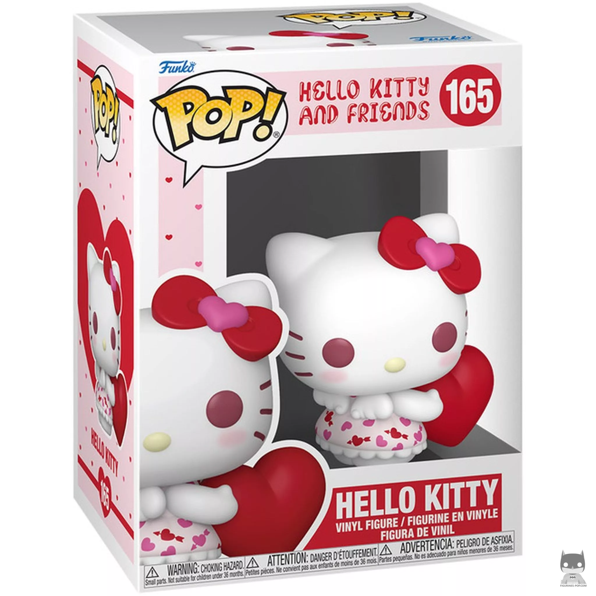 Figura Funko Pop! Hello Kitty (San Valentín) en su caja