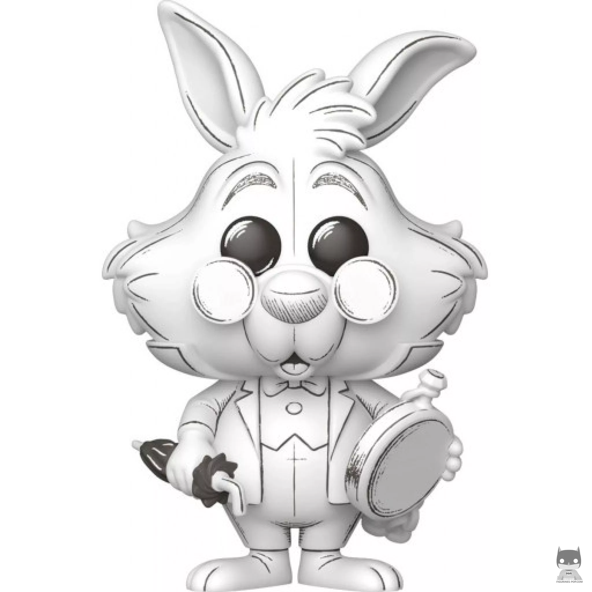 Figura Funko Pop! Conejo Blanco (Sketched) (Alicia en el país de las maravillas)