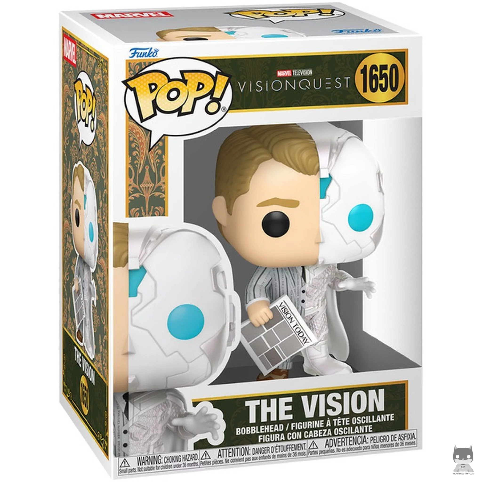 Figura Funko Pop! Visión (Split) en su caja