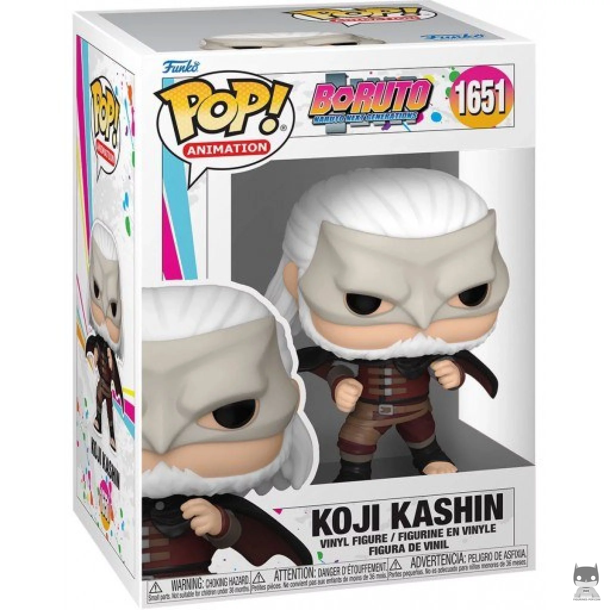 Figura Funko Pop! Koji Kashin en su caja