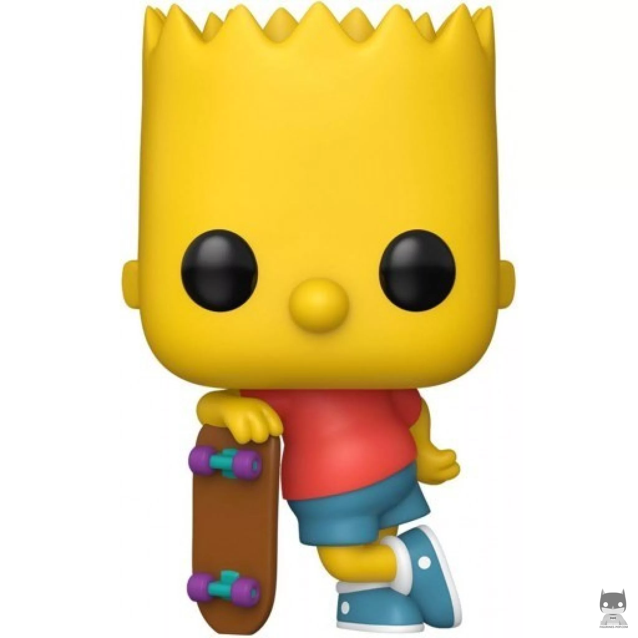 Figura Funko Pop! Bart con monopatín (Los Simpson)
