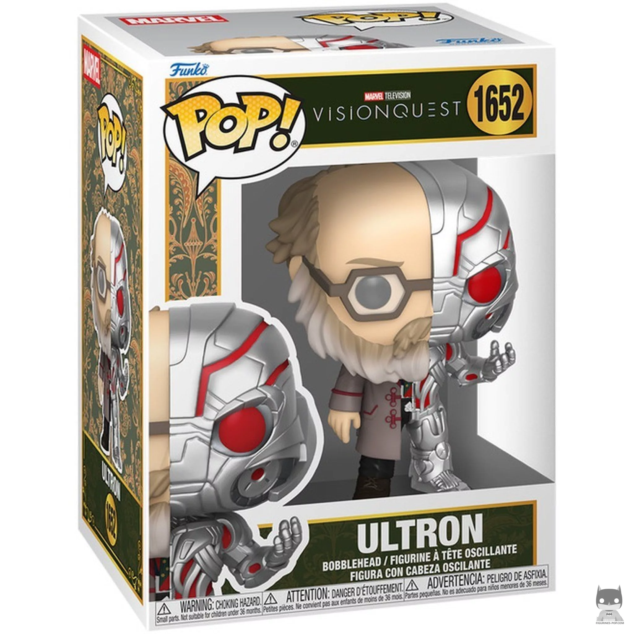 Figura Funko Pop! Ultron (Split) en su caja