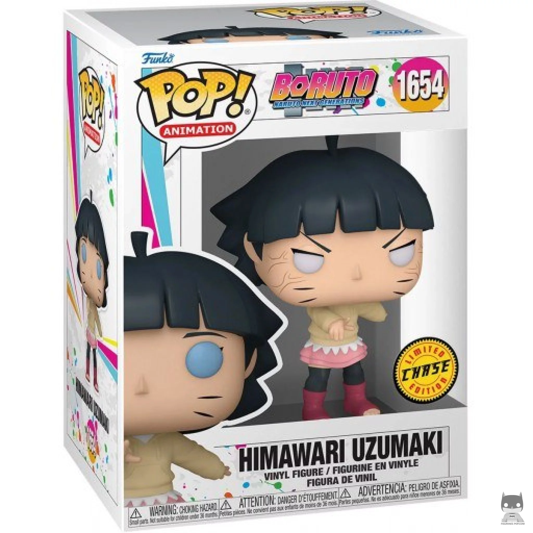 Figura Funko Pop! Himawari Uzumaki (Chase) en su caja