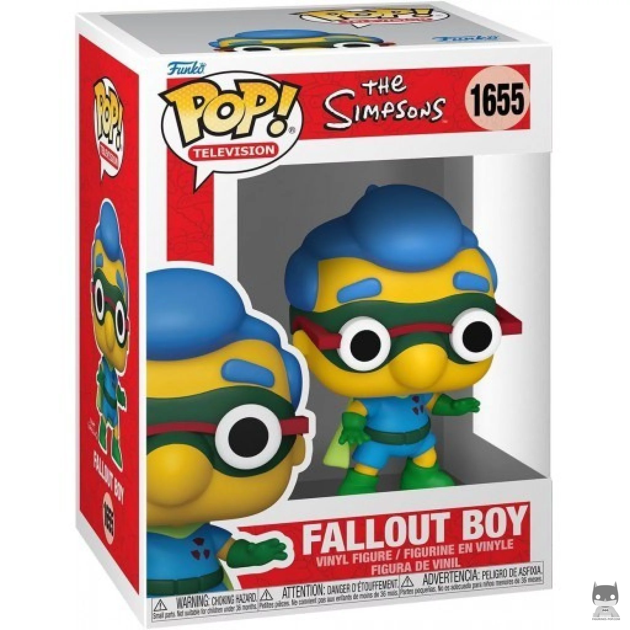 Figura Funko Pop! Fallout Boy en su caja