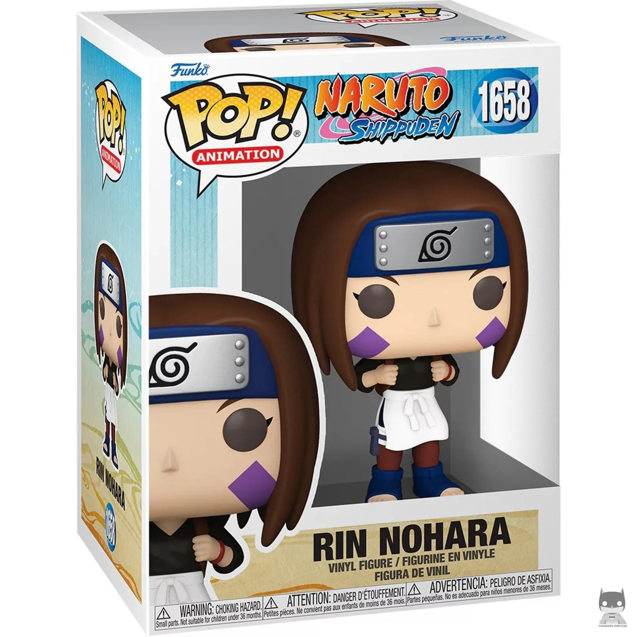 Figura Funko Pop! Rin Nohara en su caja