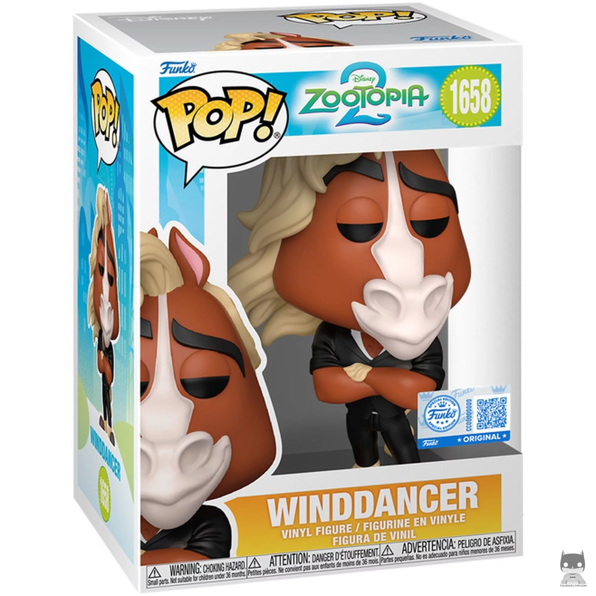 Figura Funko Pop! Winddancer en su caja