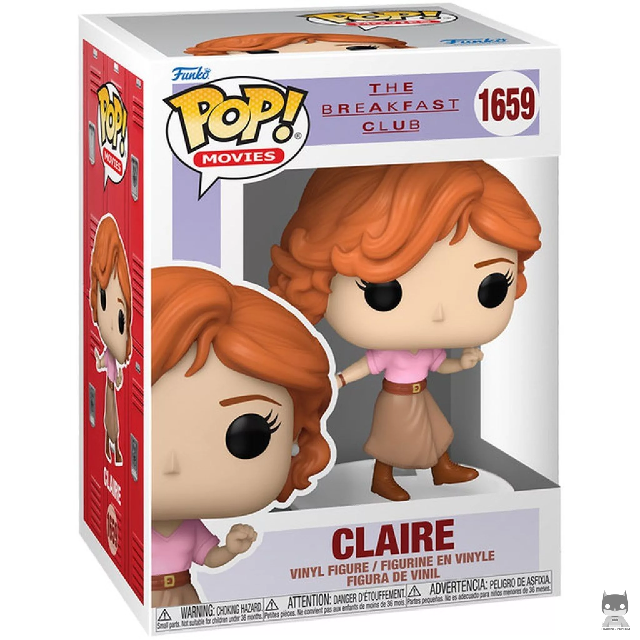 Figura Funko Pop! Claire Standish en su caja