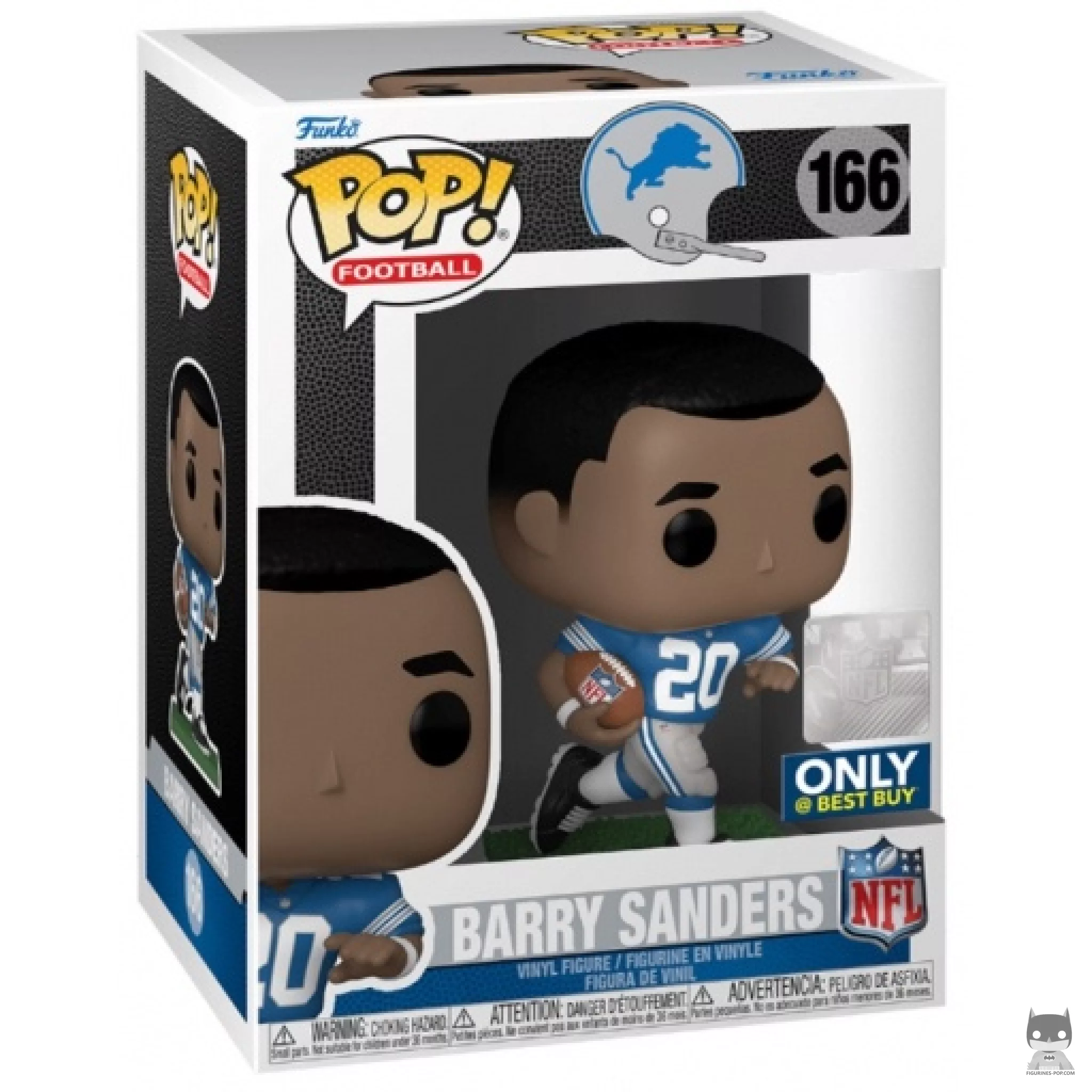 Figura Funko Pop! Barry Sanders en su caja