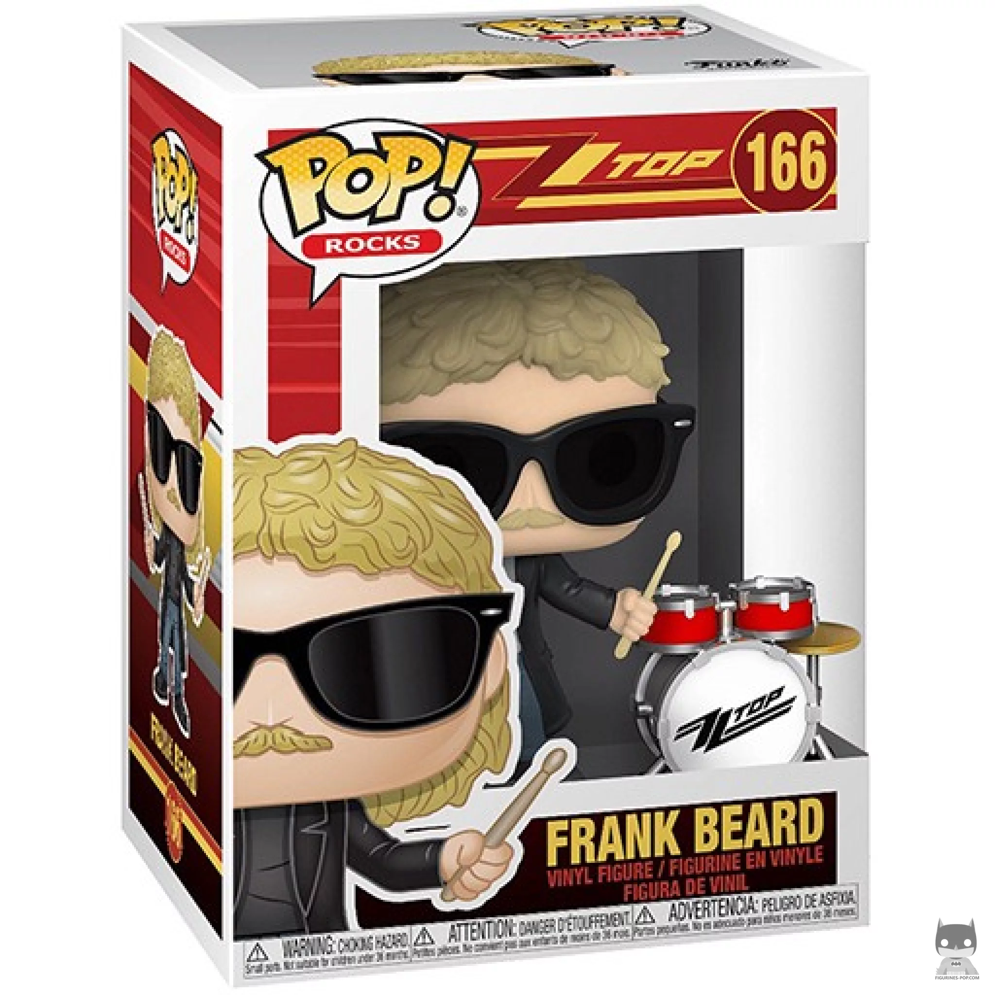 Figura Funko Pop! Frank Beard en su caja