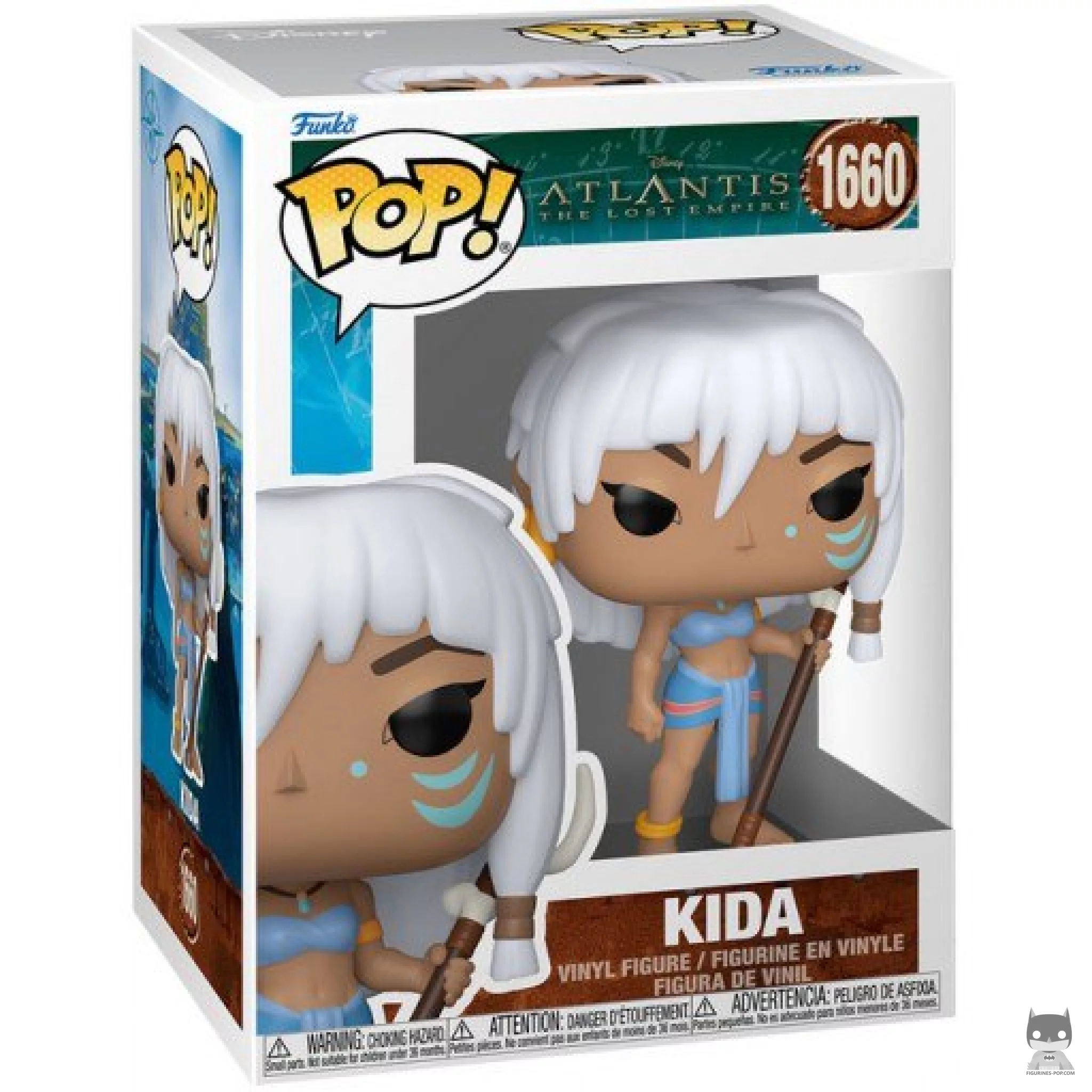 Figura Funko Pop! Kida en su caja