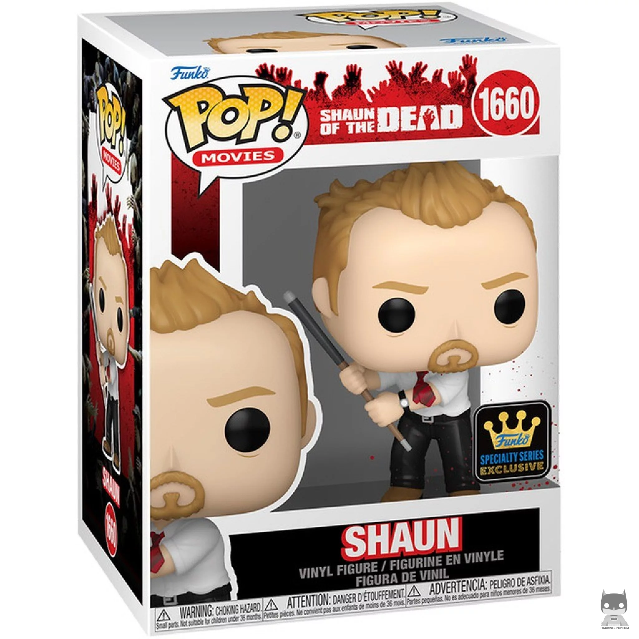 Figura Funko Pop! Shaun en su caja