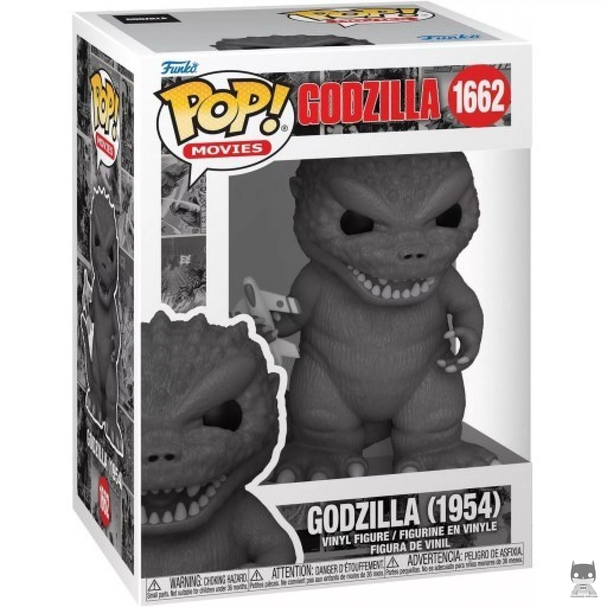 Figura Funko Pop! Godzilla (1954) en su caja