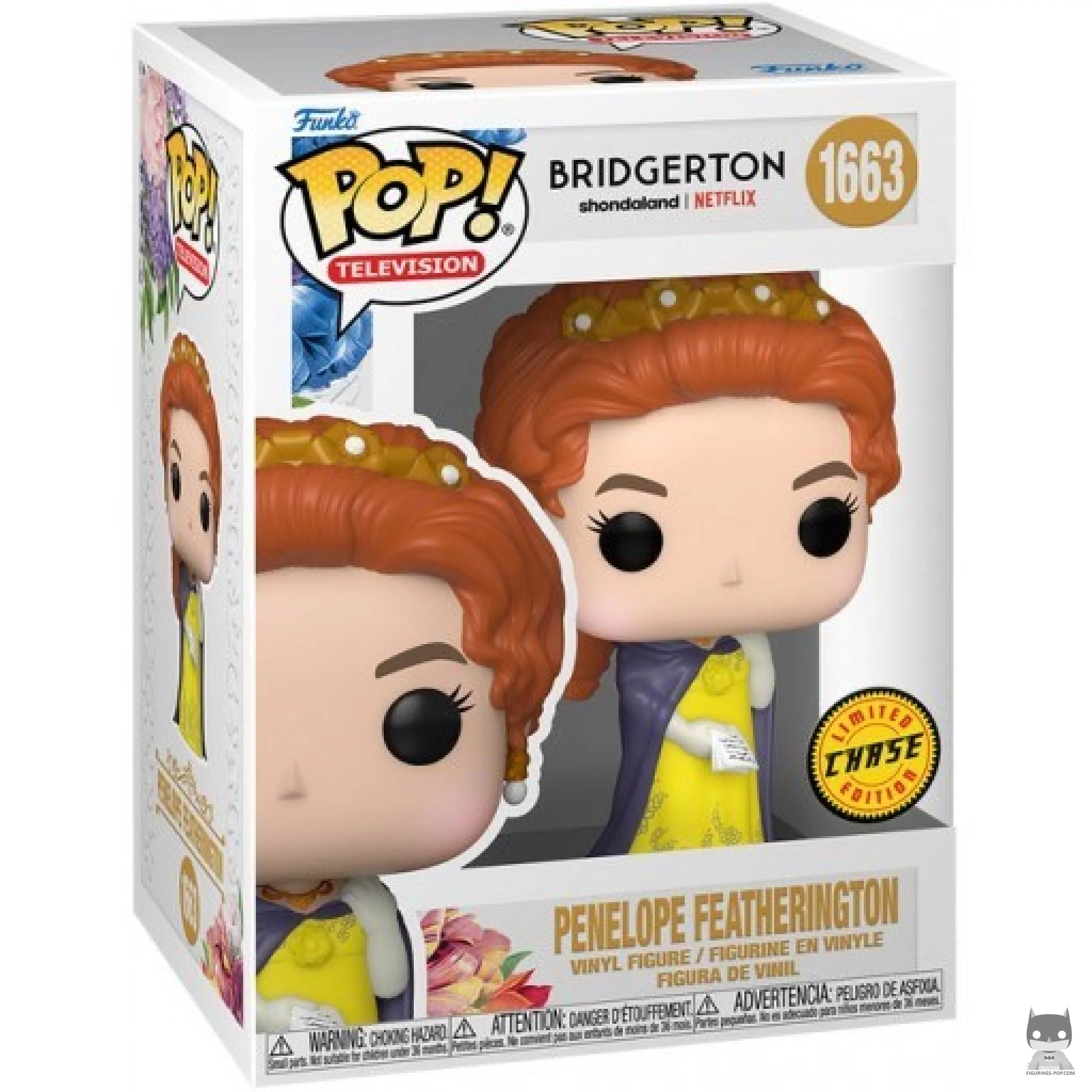 Figura Funko Pop! Penelope Featherington (Chase) en su caja