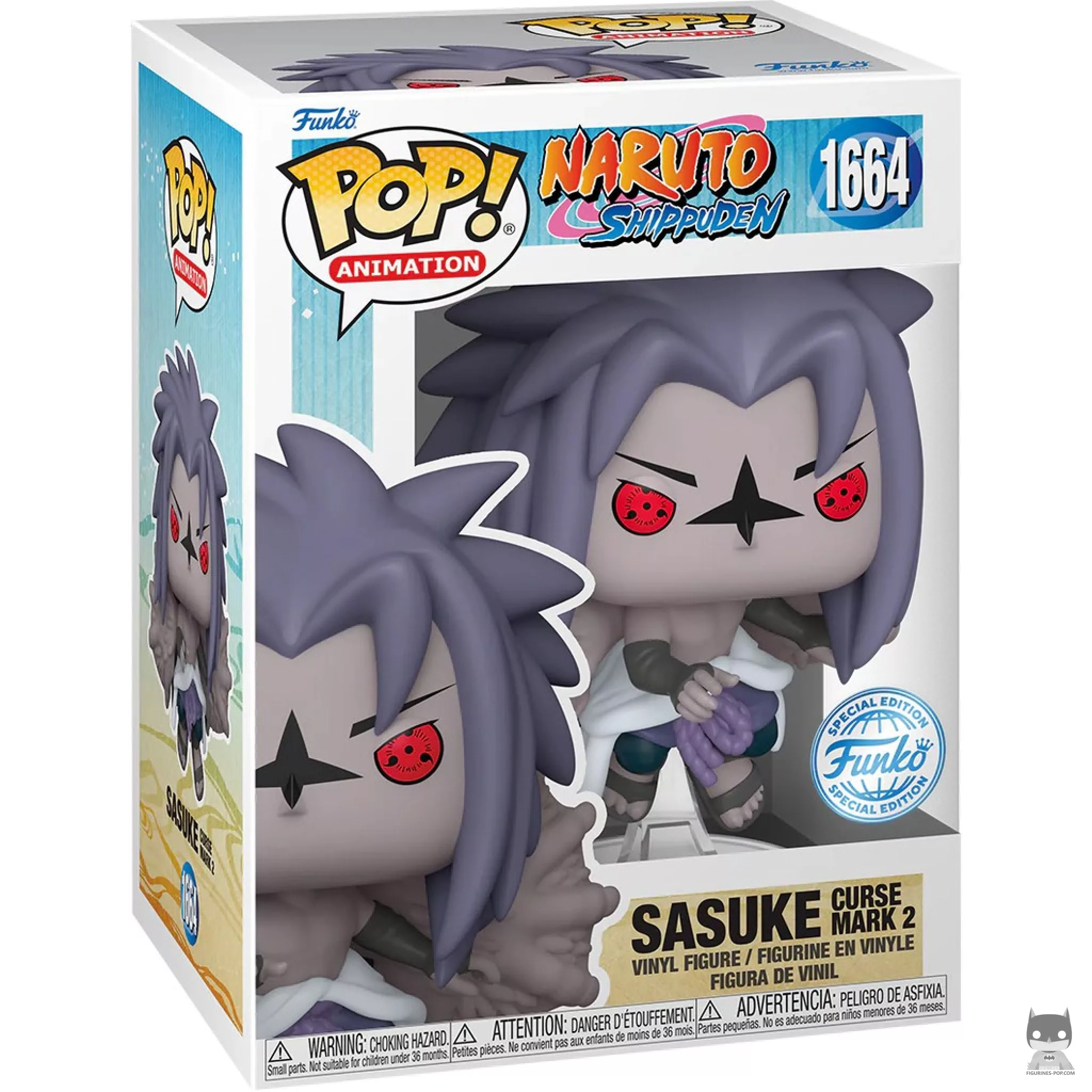 Figura Funko Pop! Sasuke (Sello maldito nivel 2) (Naruto Shippuden)