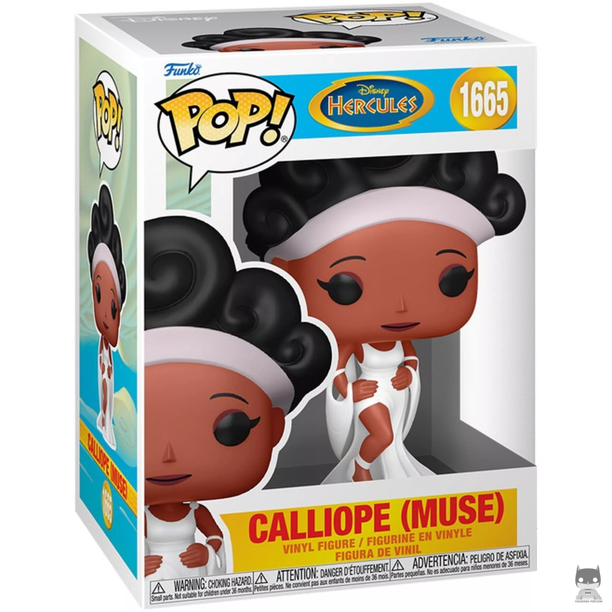Figura Funko Pop! Calíope (Musa) en su caja