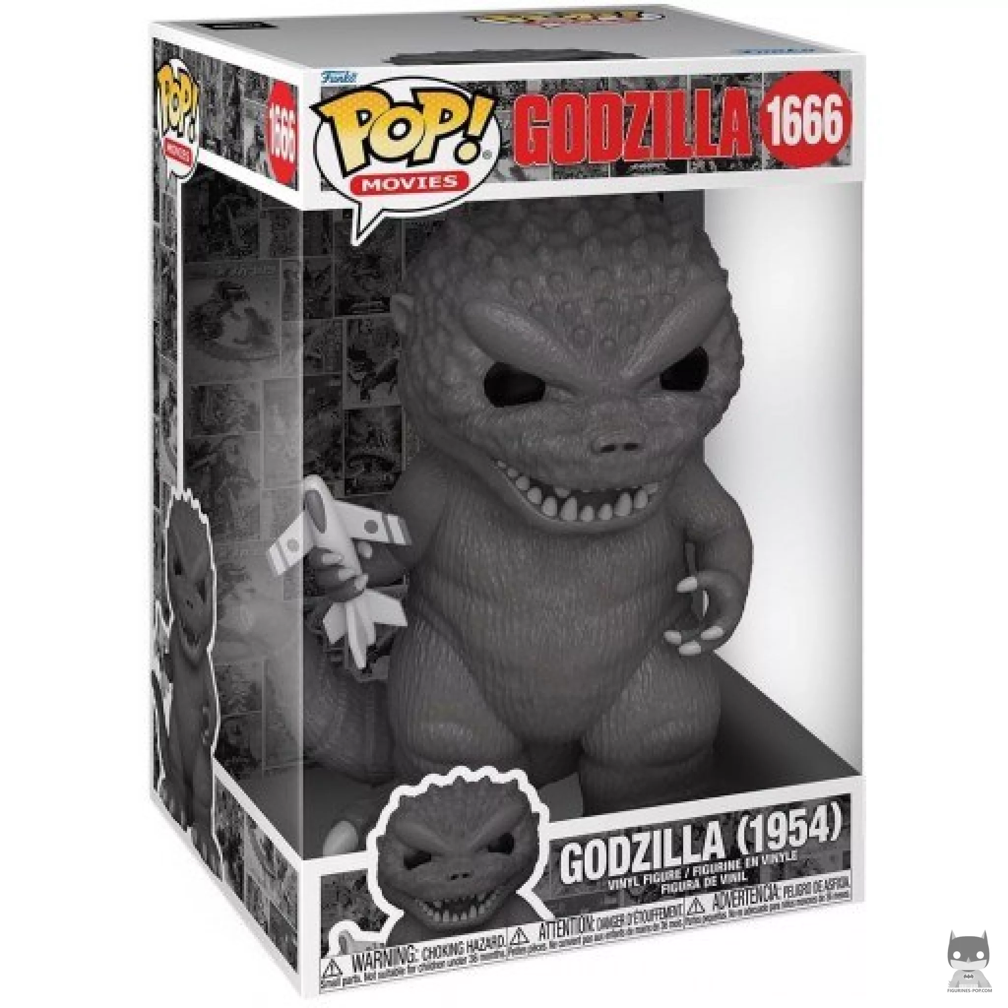Figura Funko Pop! Godzilla (1954) (Supersized) en su caja
