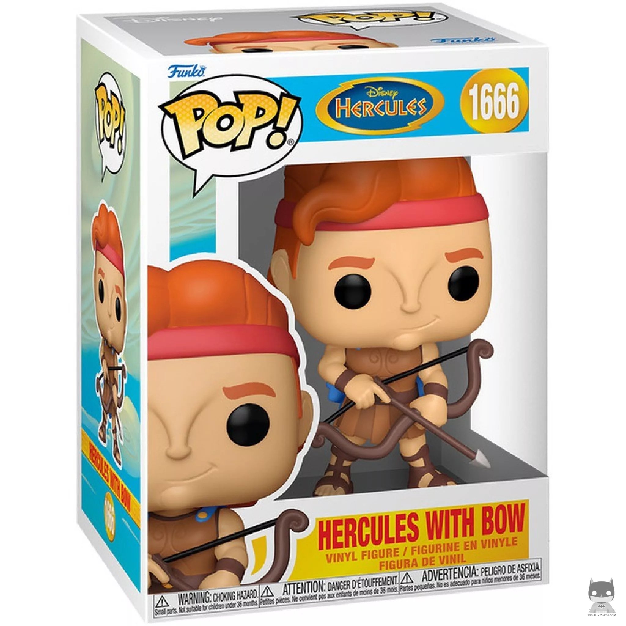 Figura Funko Pop! Hércules con arco en su caja