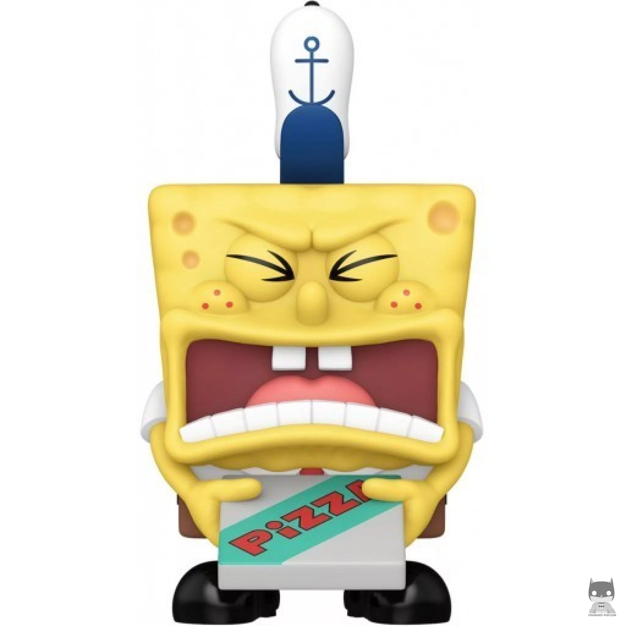 Figura Funko Pop! Bob Esponja pizza del Crustáceo Crujiente (Bob Esponja)