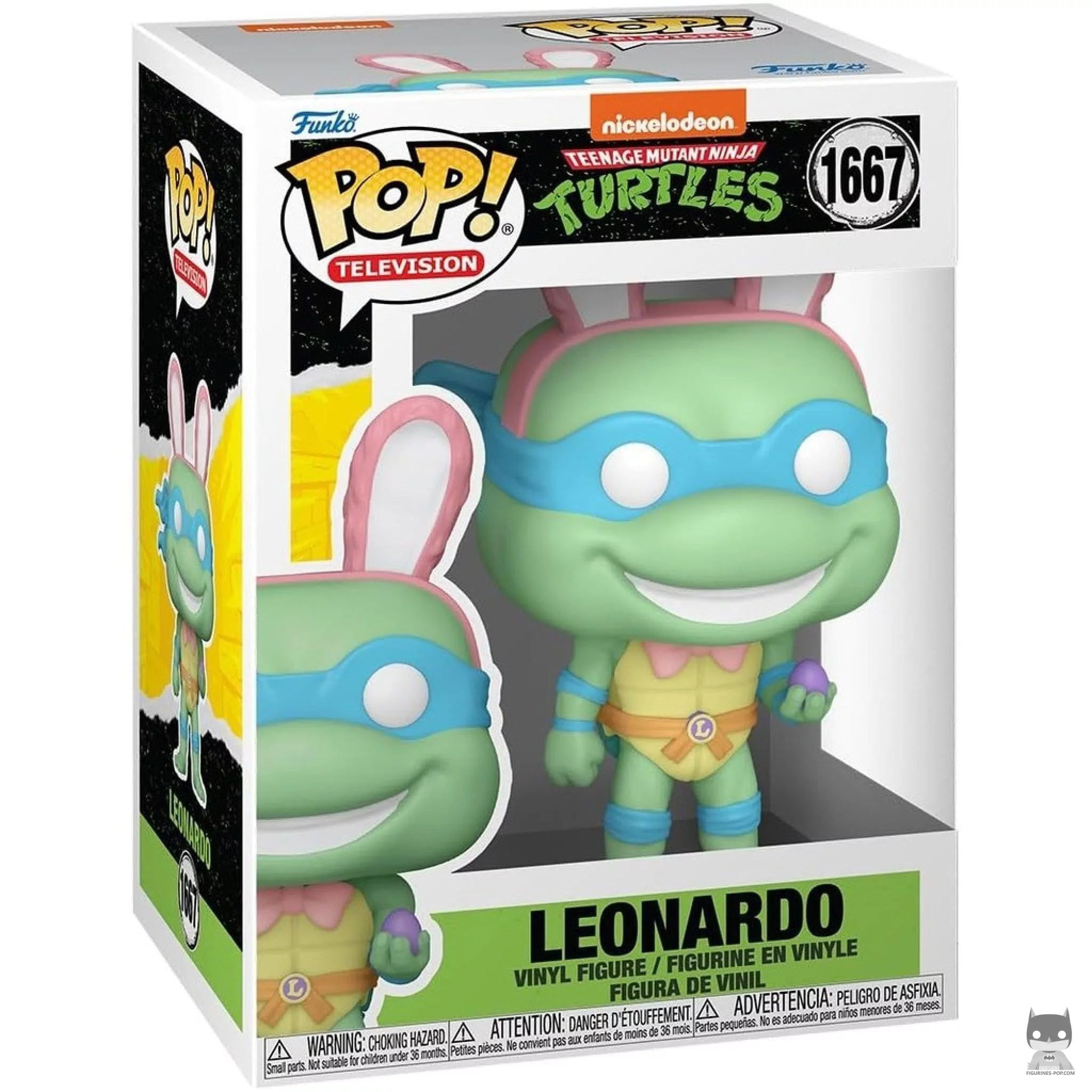 Figura Funko Pop! Leonardo (Pascua) en su caja