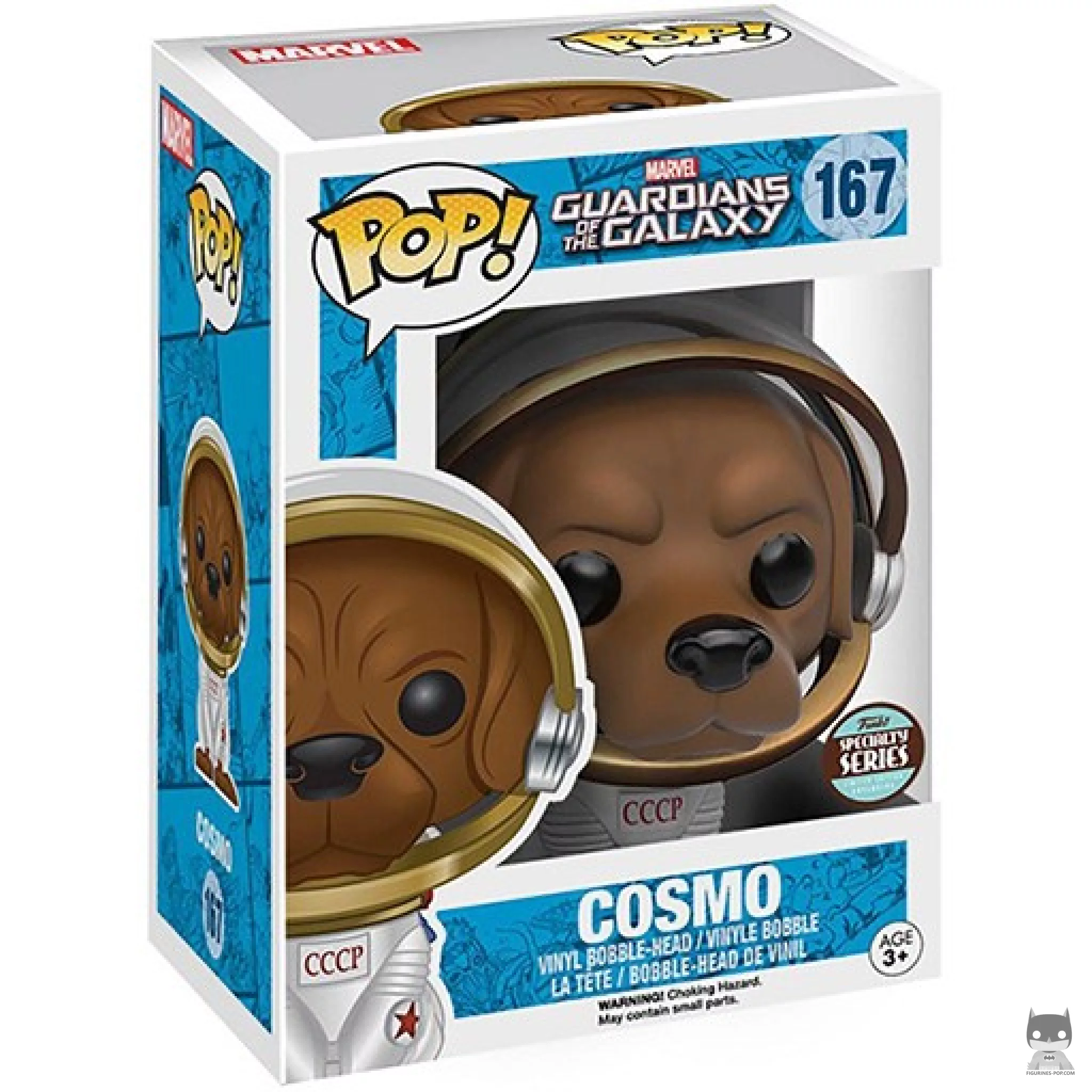 Figura Funko Pop! Cosmo en su caja