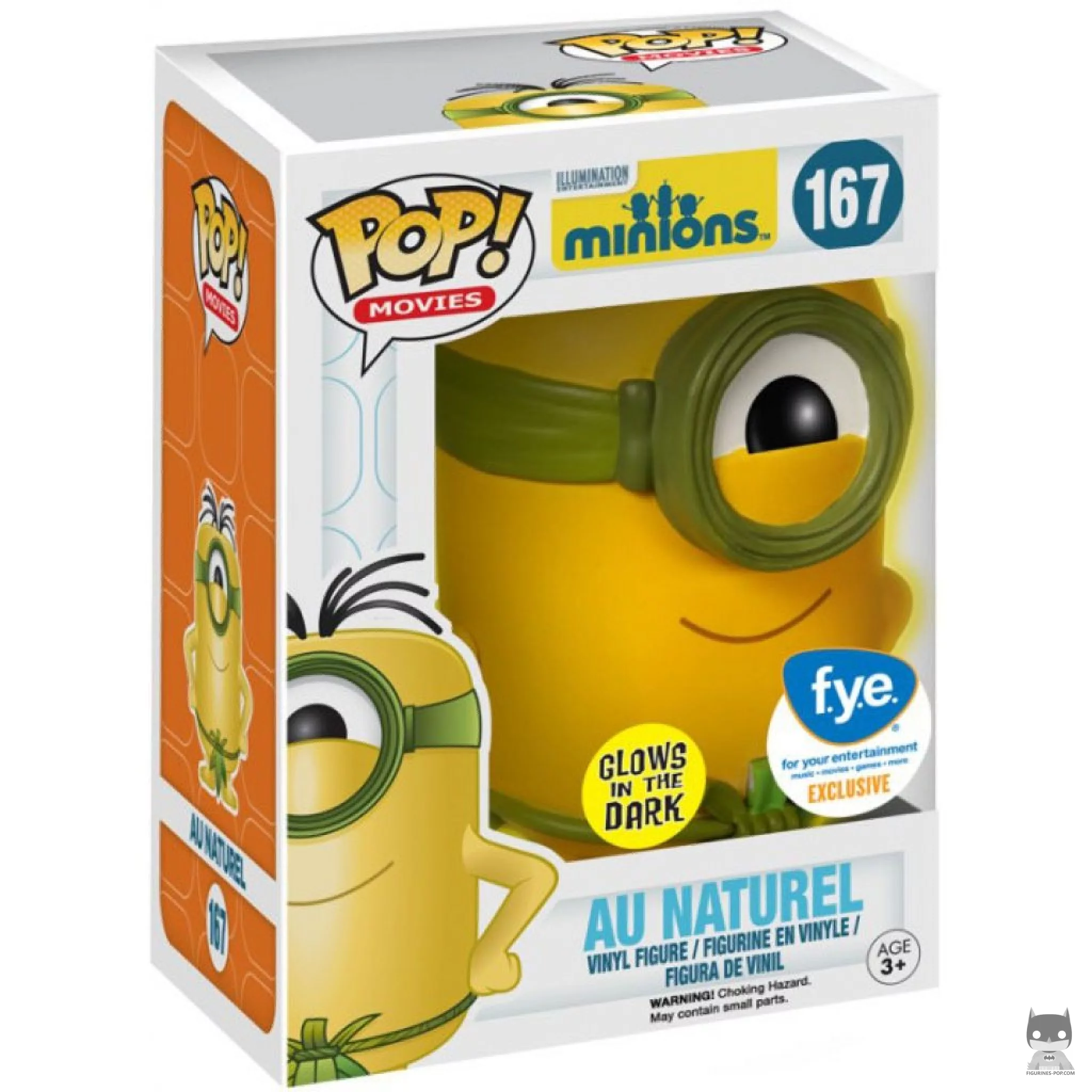 Figura Funko Pop! Au Naturel (Brilla en la oscuridad) en su caja