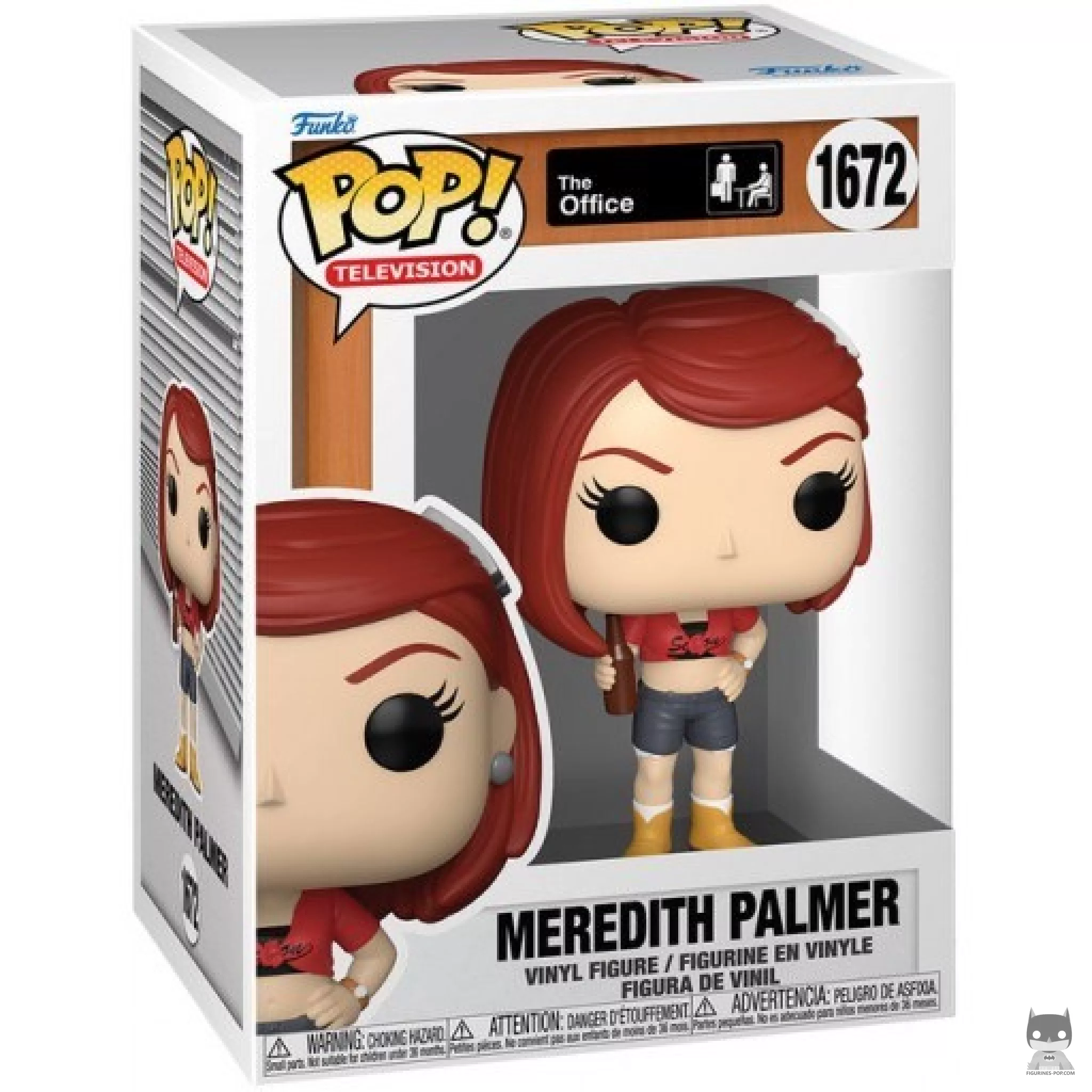 Figura Funko Pop! Meredith Palmer (Picnic de empresa) en su caja