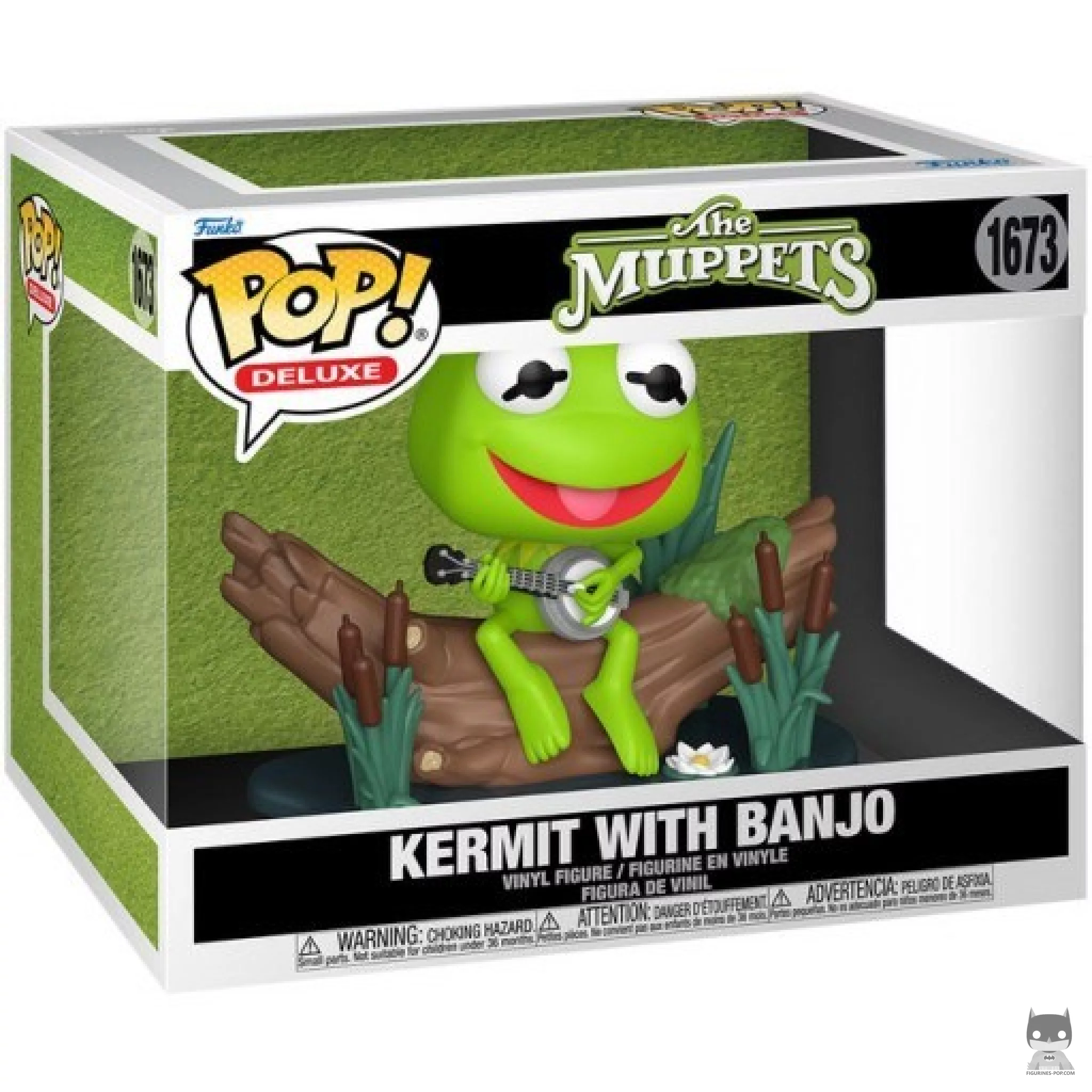 Figura Funko Pop! Gustavo con banjo en su caja