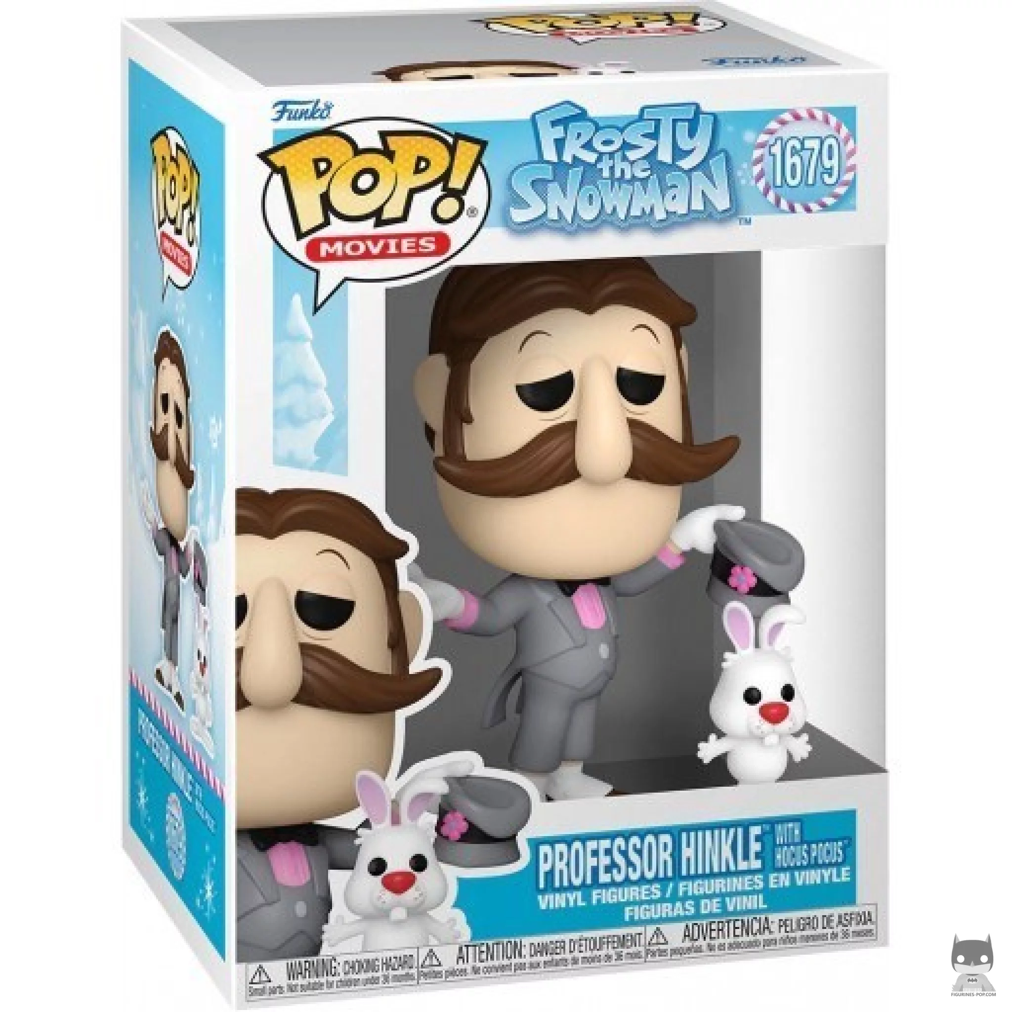 Figura Funko Pop! Profesor Hinkle con Hocus Pocus en su caja