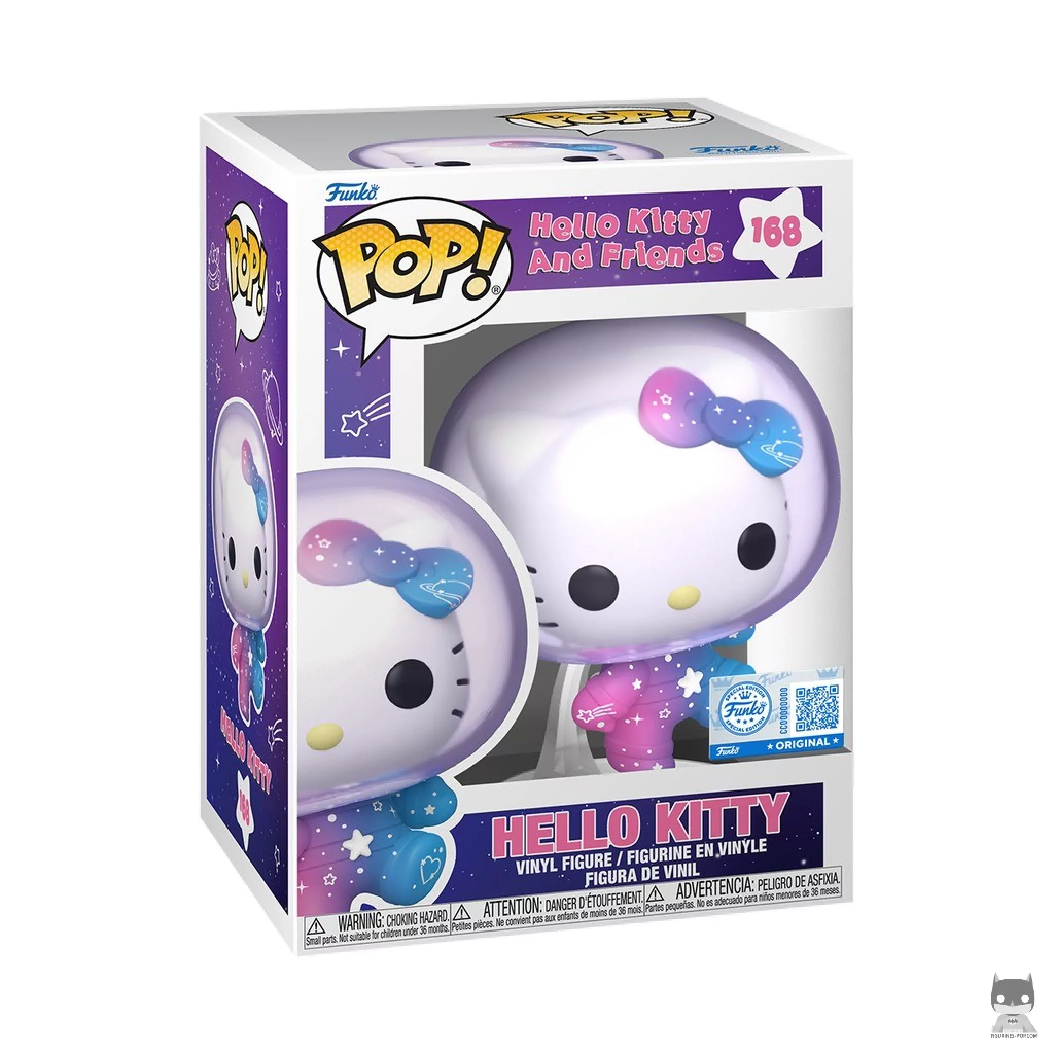Figura Funko Pop! Hello Kitty (Traje espacial) en su caja