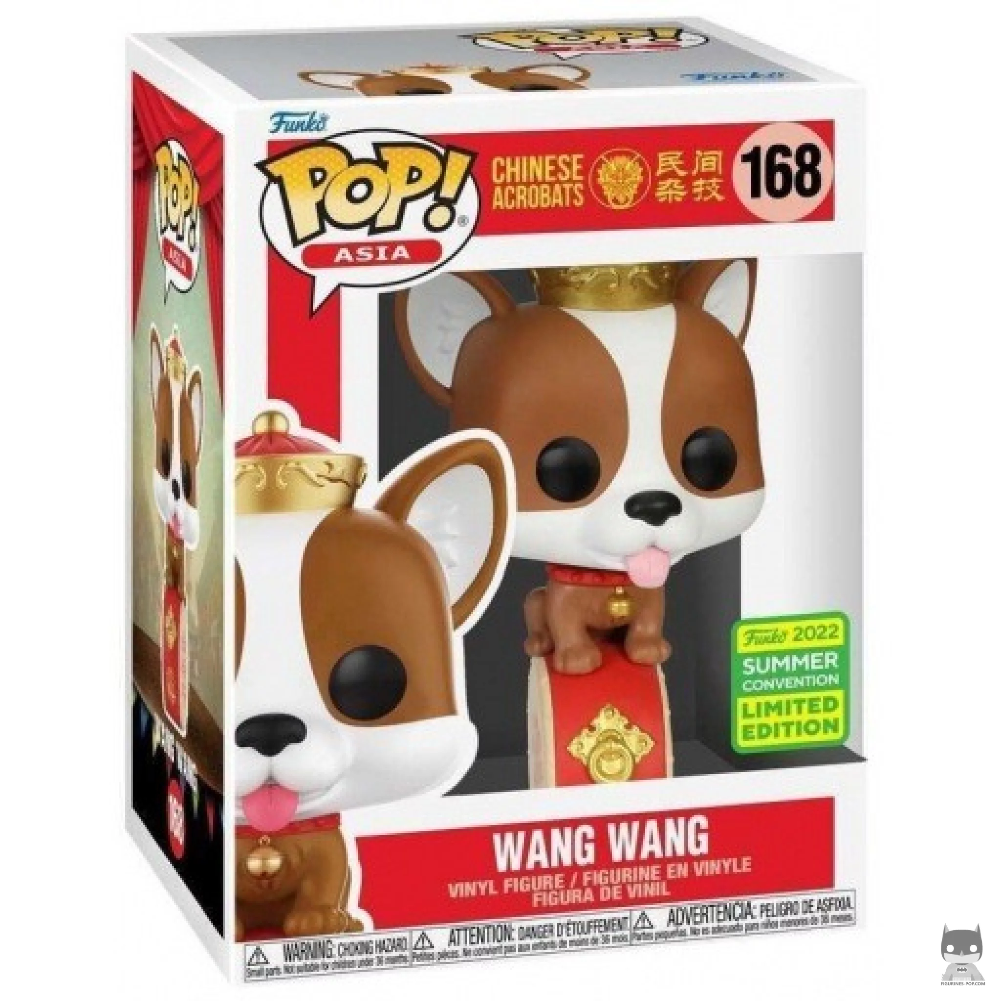 Figura Funko Pop! Wang Wang en su caja