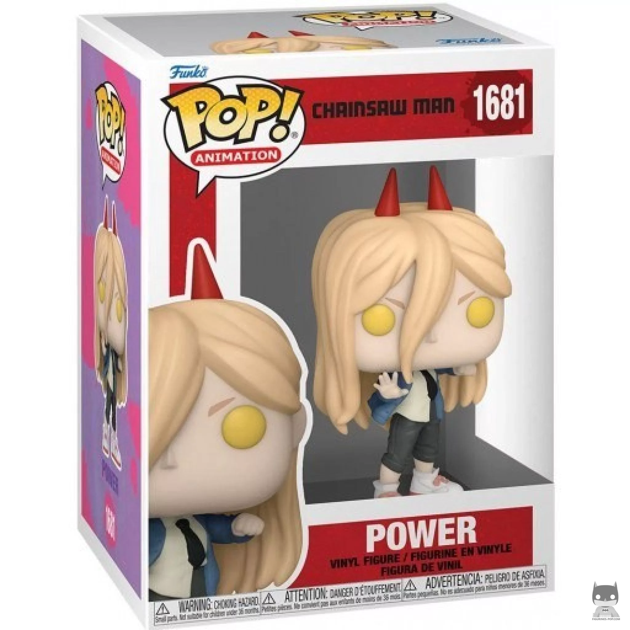 Figura Funko Pop! Power en su caja