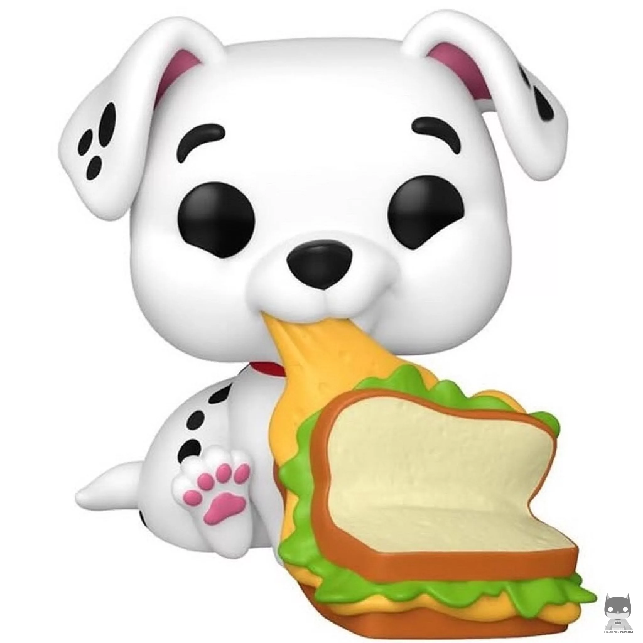 Figura Funko Pop! Rolly con sándwich de queso (101 dálmatas)