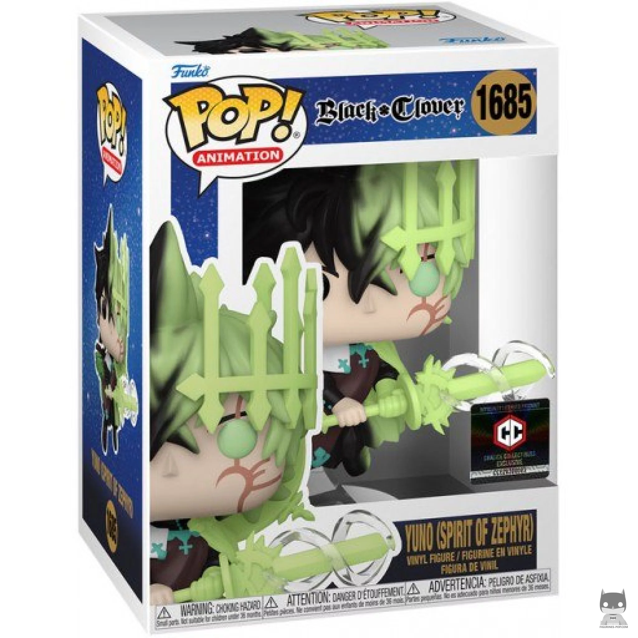 Figura Funko Pop! Yuno (Espíritu de Céfiro) en su caja