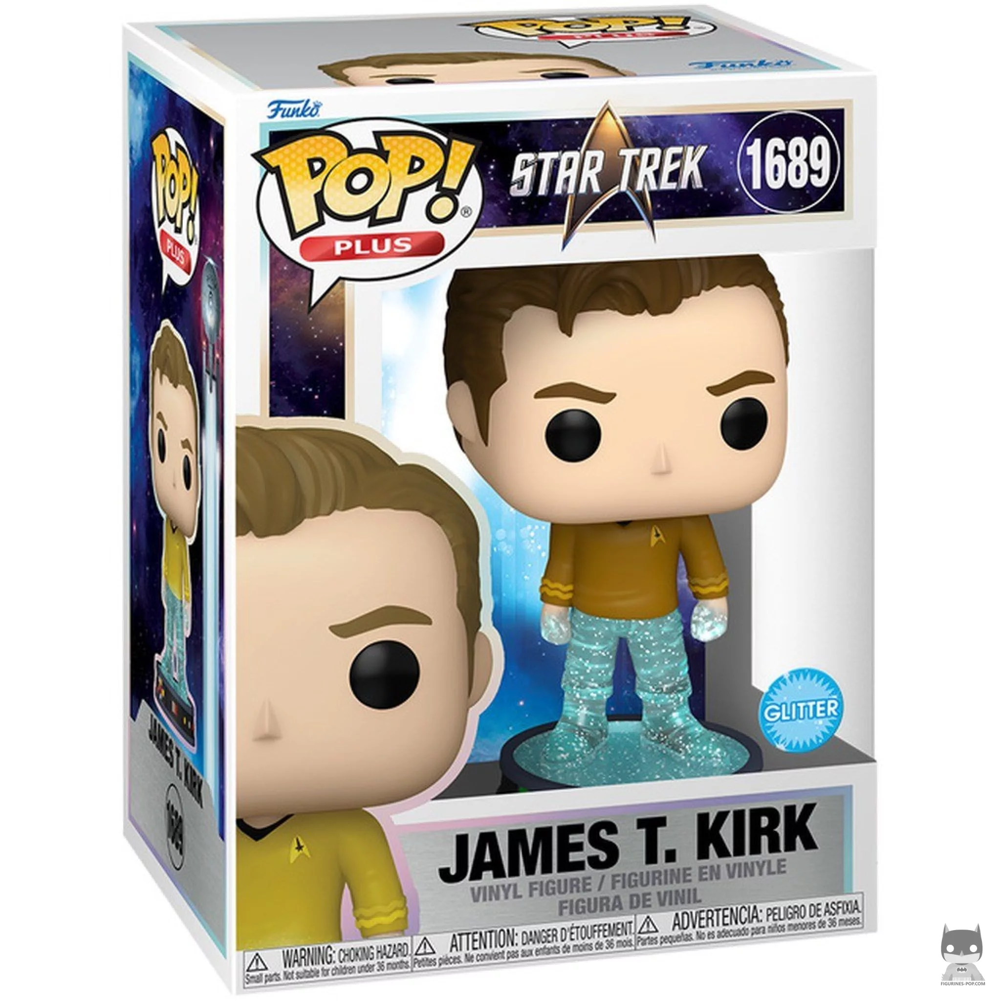 Figura Funko Pop! James T. Kirk (Purpurina) (Star Trek)