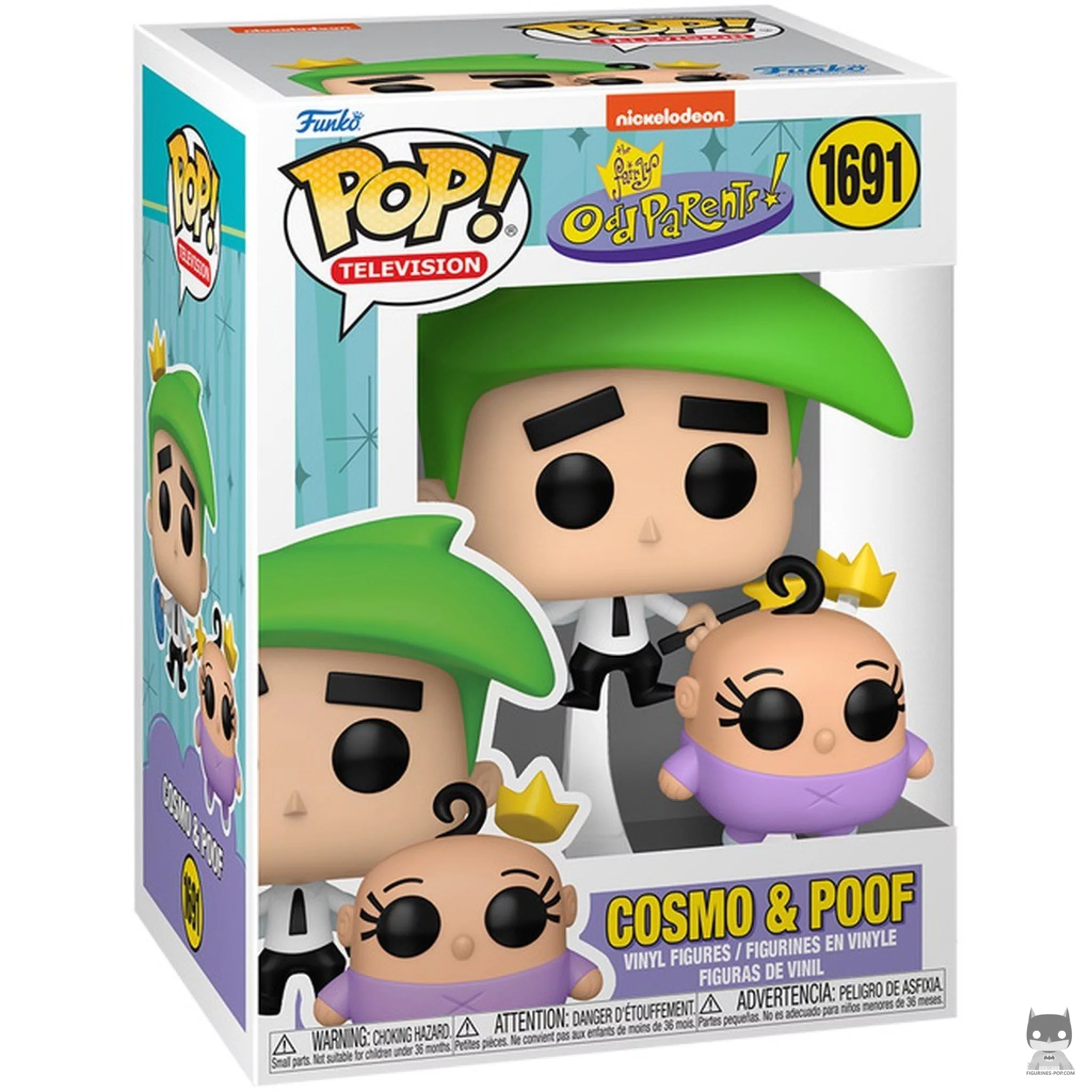 Figura Funko Pop! Cosmo & Poof en su caja