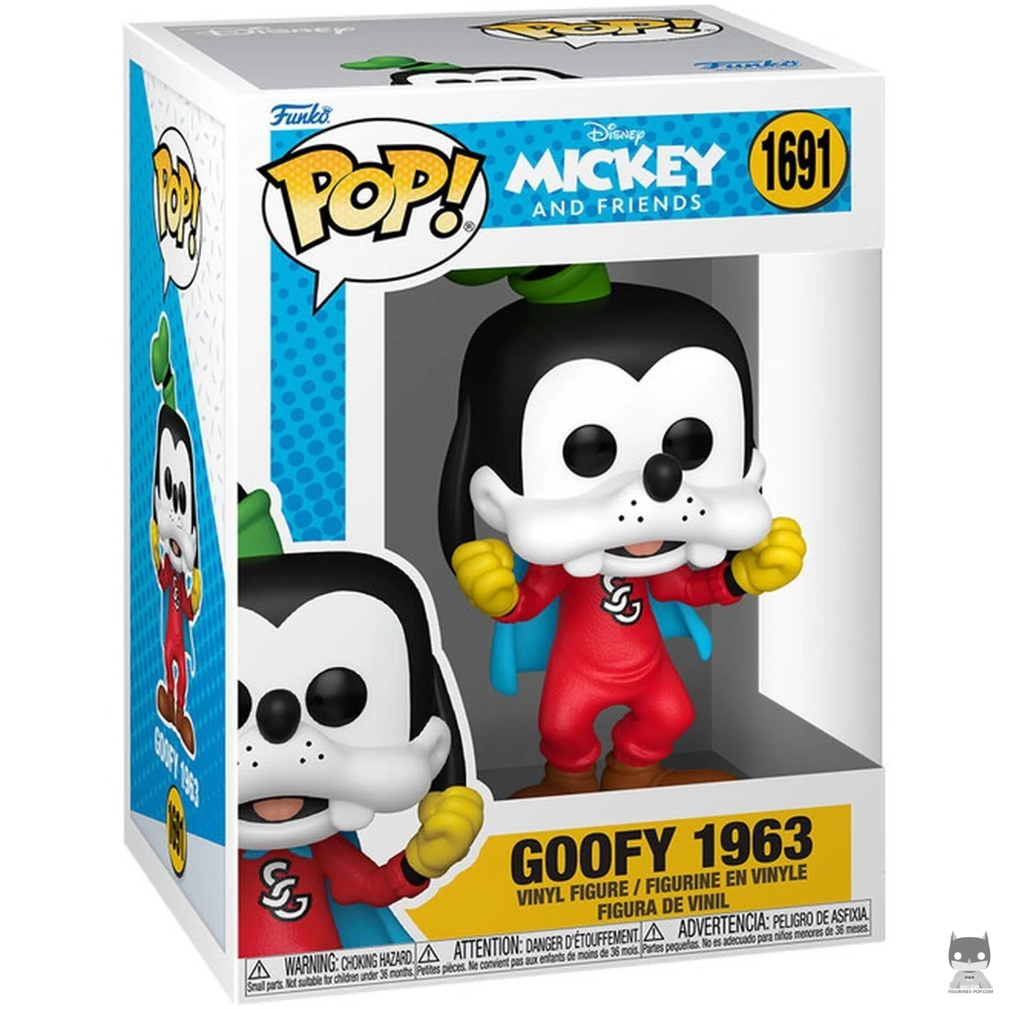 Figura Funko Pop! Goofy 1963 en su caja