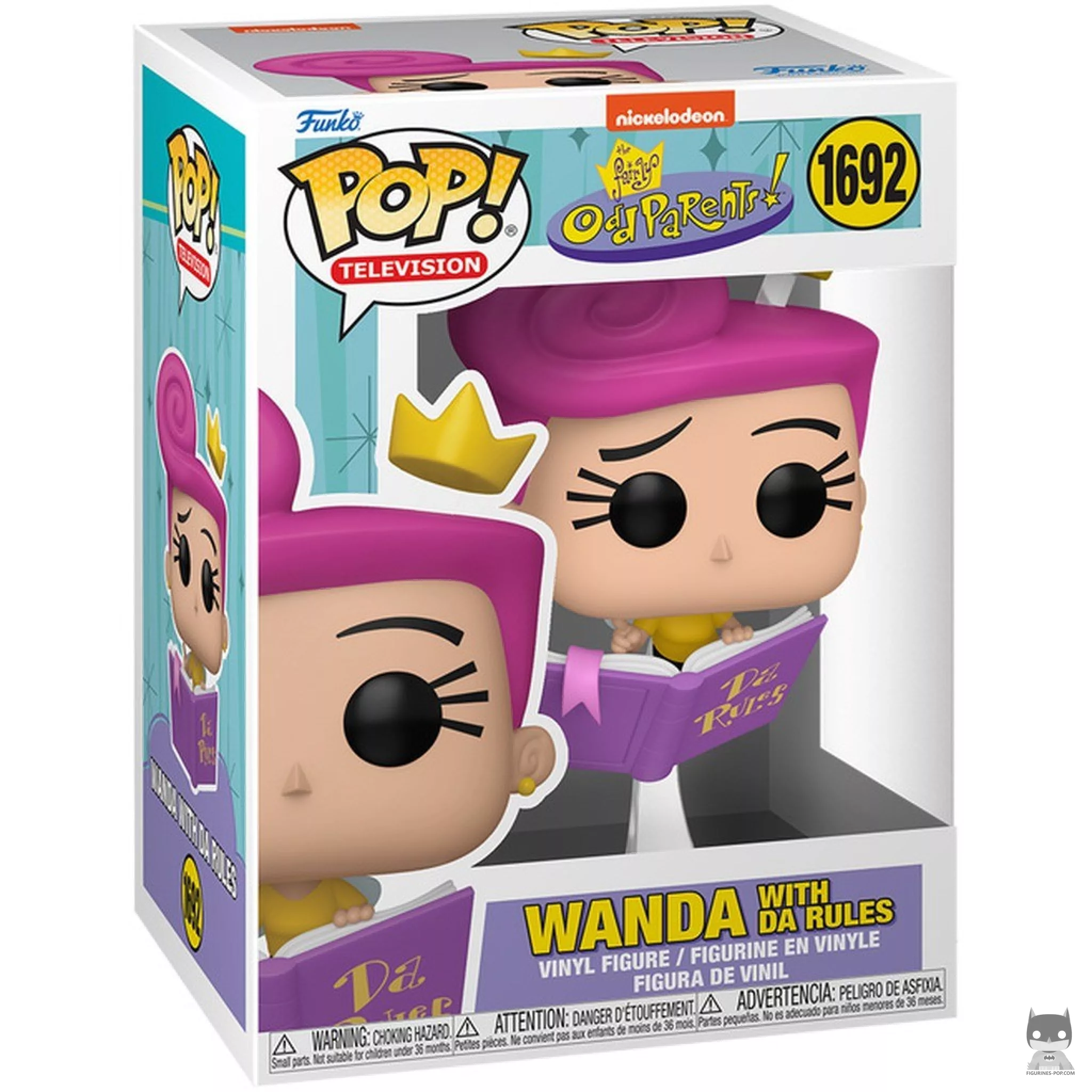Figura Funko Pop! Wanda con Las Reglas en su caja