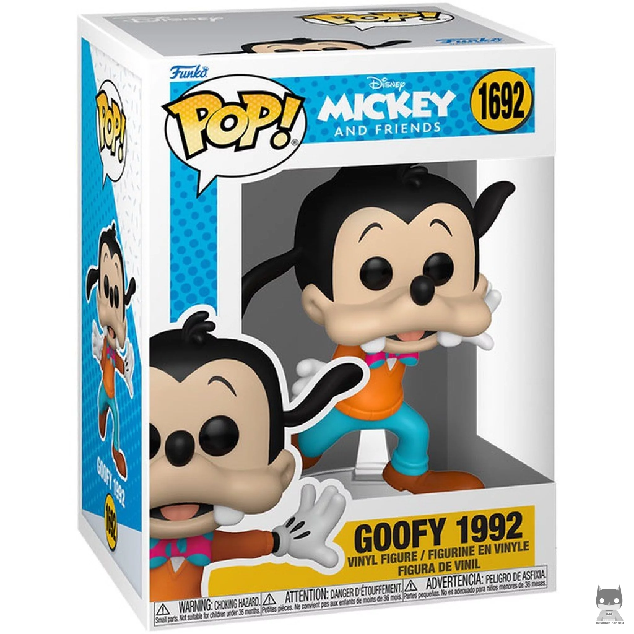 Figura Funko Pop! Goofy 1992 en su caja
