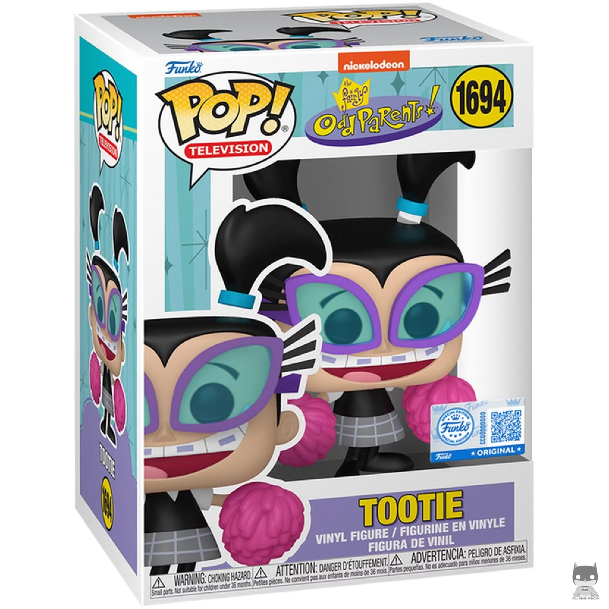 Figura Funko Pop! Tootie en su caja