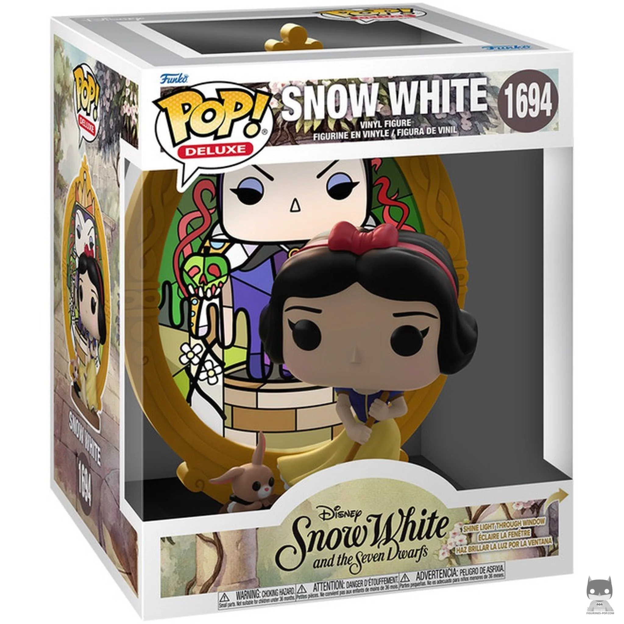 Figura Funko Pop! Blancanieves (Vidriera) en su caja
