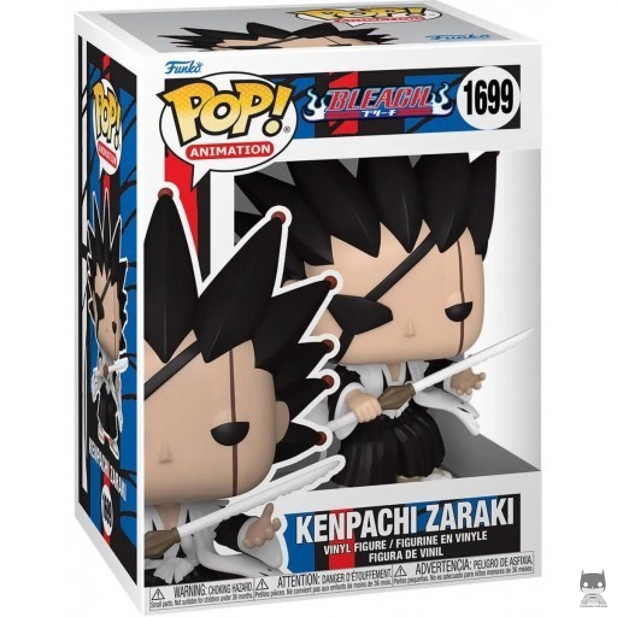 Figura Funko Pop! Kenpachi Zaraki en su caja
