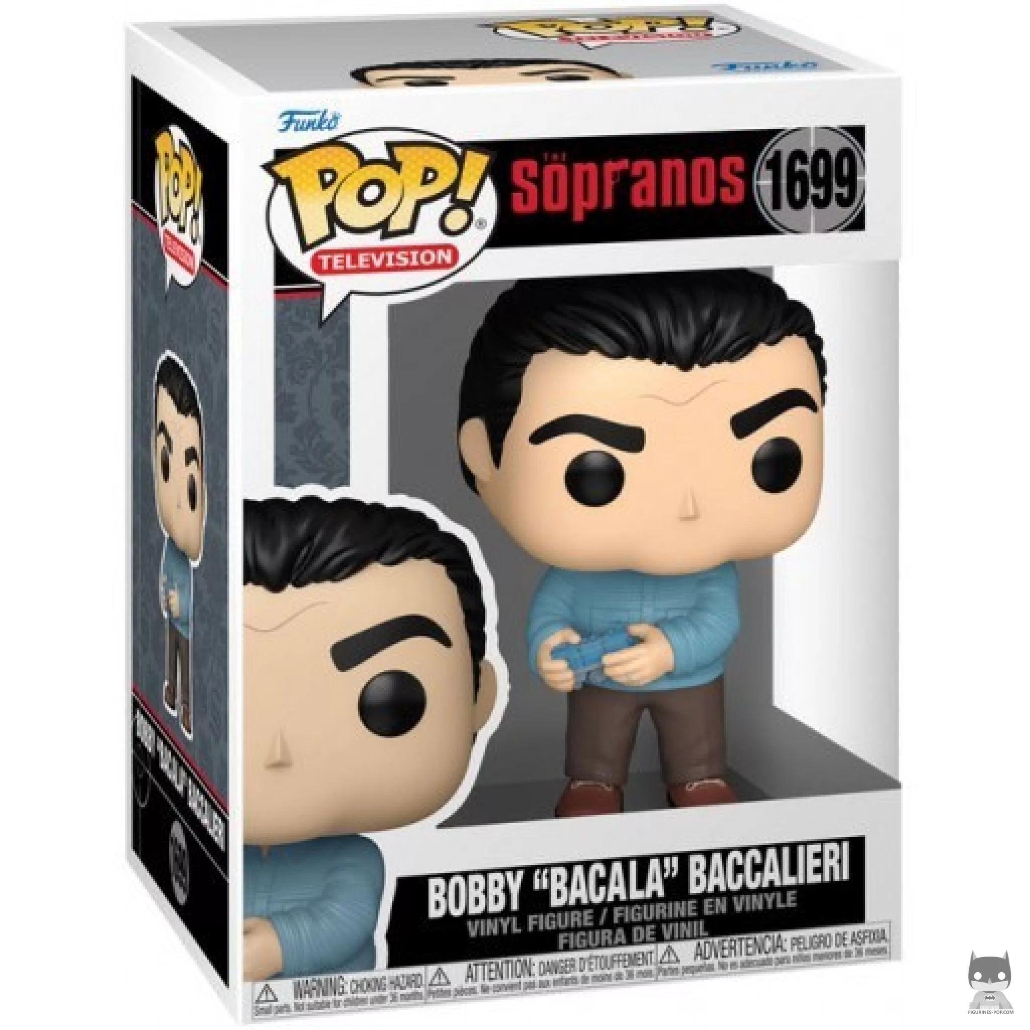Figura Funko Pop! Bobby "Bacala" Baccalieri en su caja