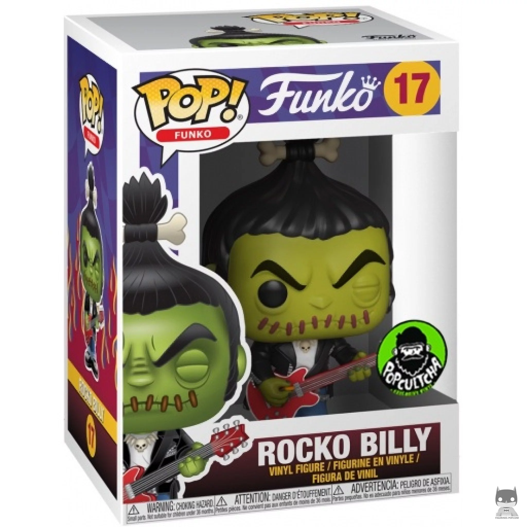 Figura Funko Pop! Rocko Billy en su caja