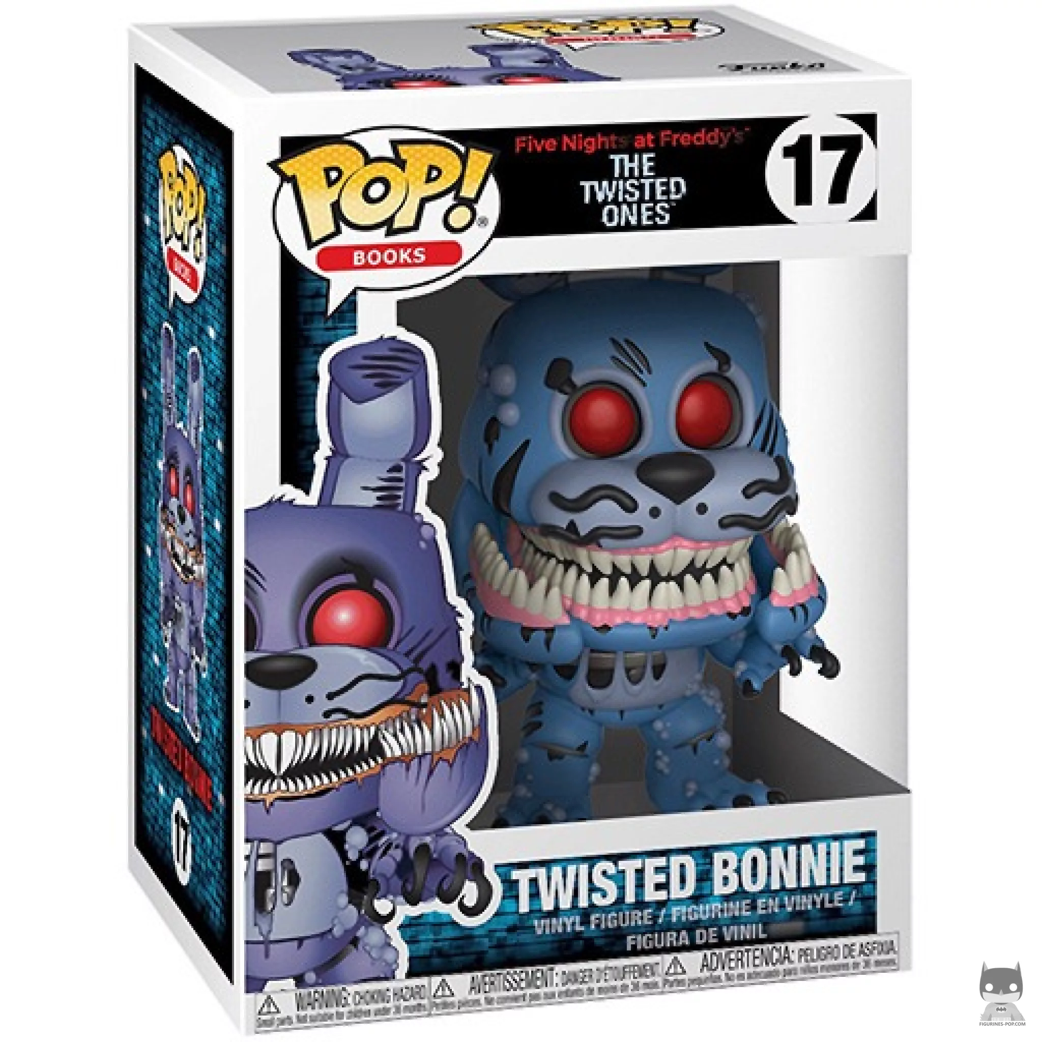 Figura Funko Pop! Bonnie the Rabbit (Twisted) en su caja