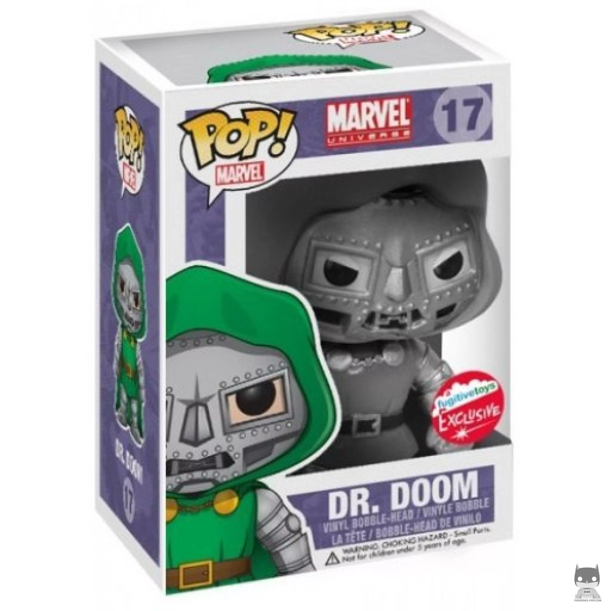 Figura Funko Pop! Doctor Muerte (Blanco y negro) en su caja