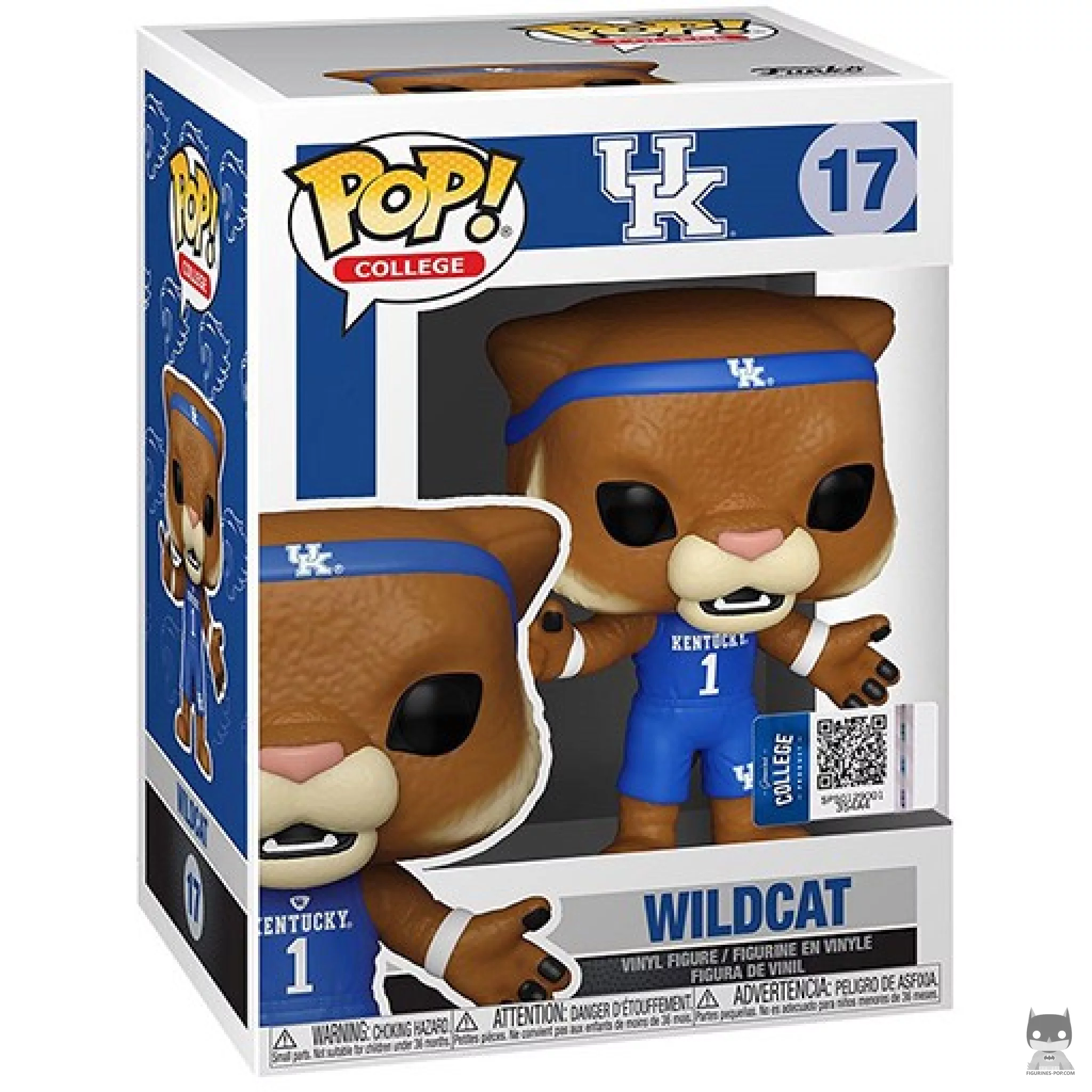 Figura Funko Pop! Wildcat (UK) en su caja