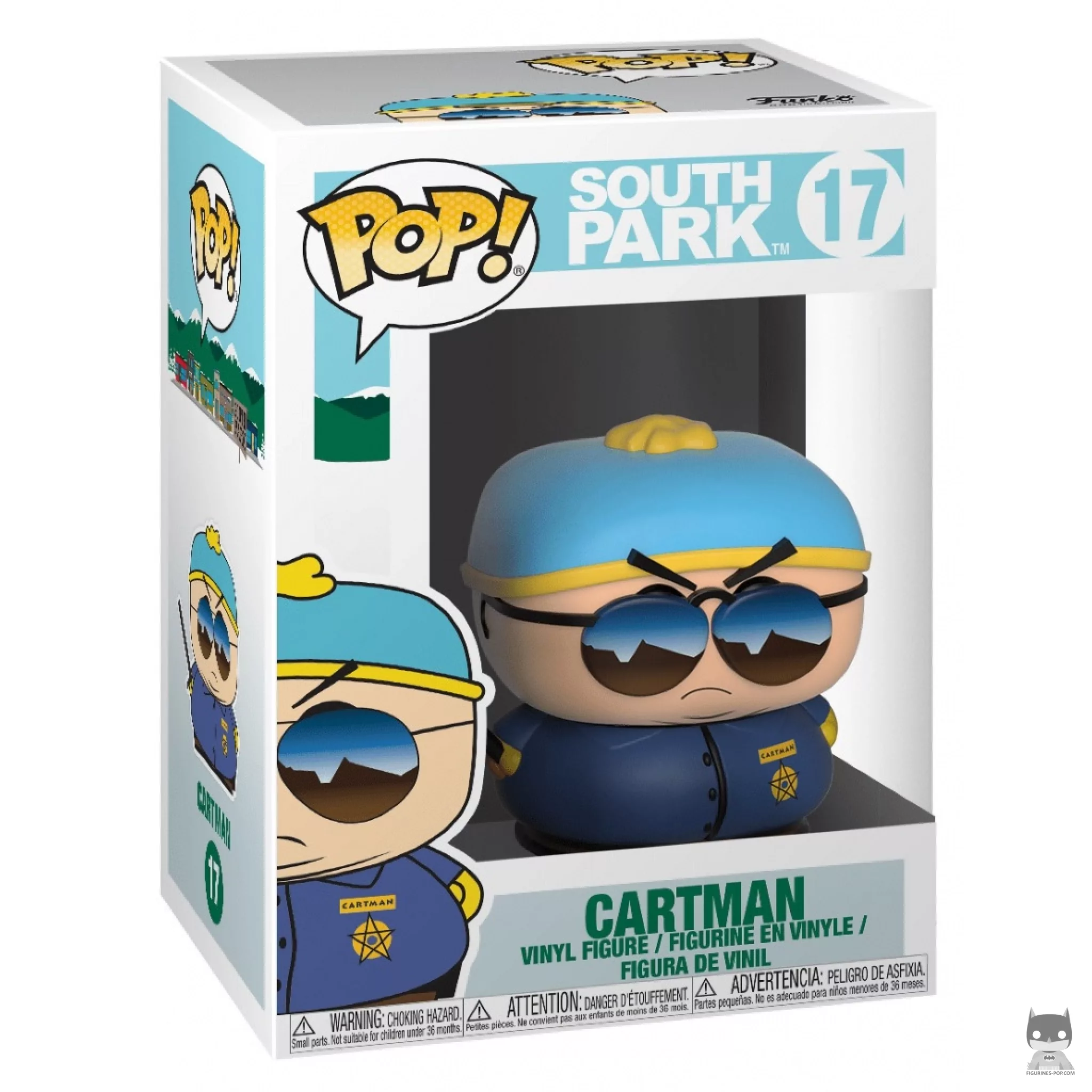 Figura Funko Pop! Eric Cartman en su caja