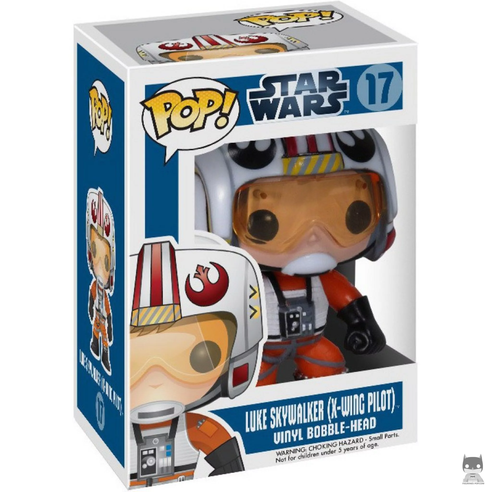 Figura Funko Pop! Luke Skywalker piloto en su caja