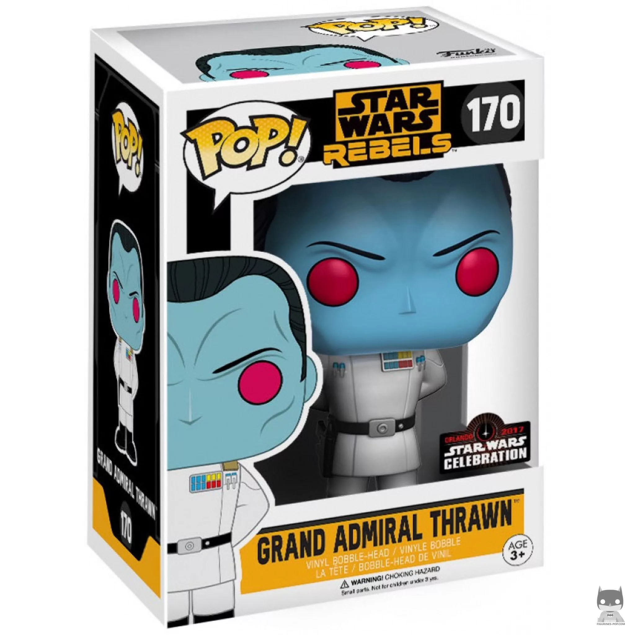 Figura Funko Pop! Gran Almirante Thrawn en su caja