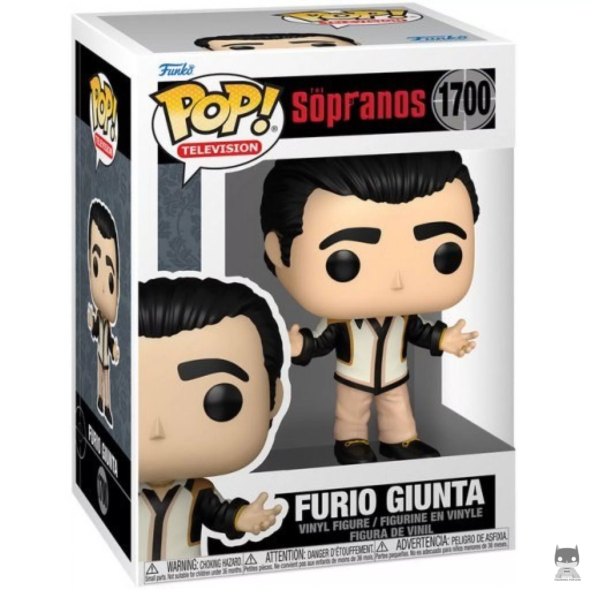 Figura Funko Pop! Furio Giunta en su caja
